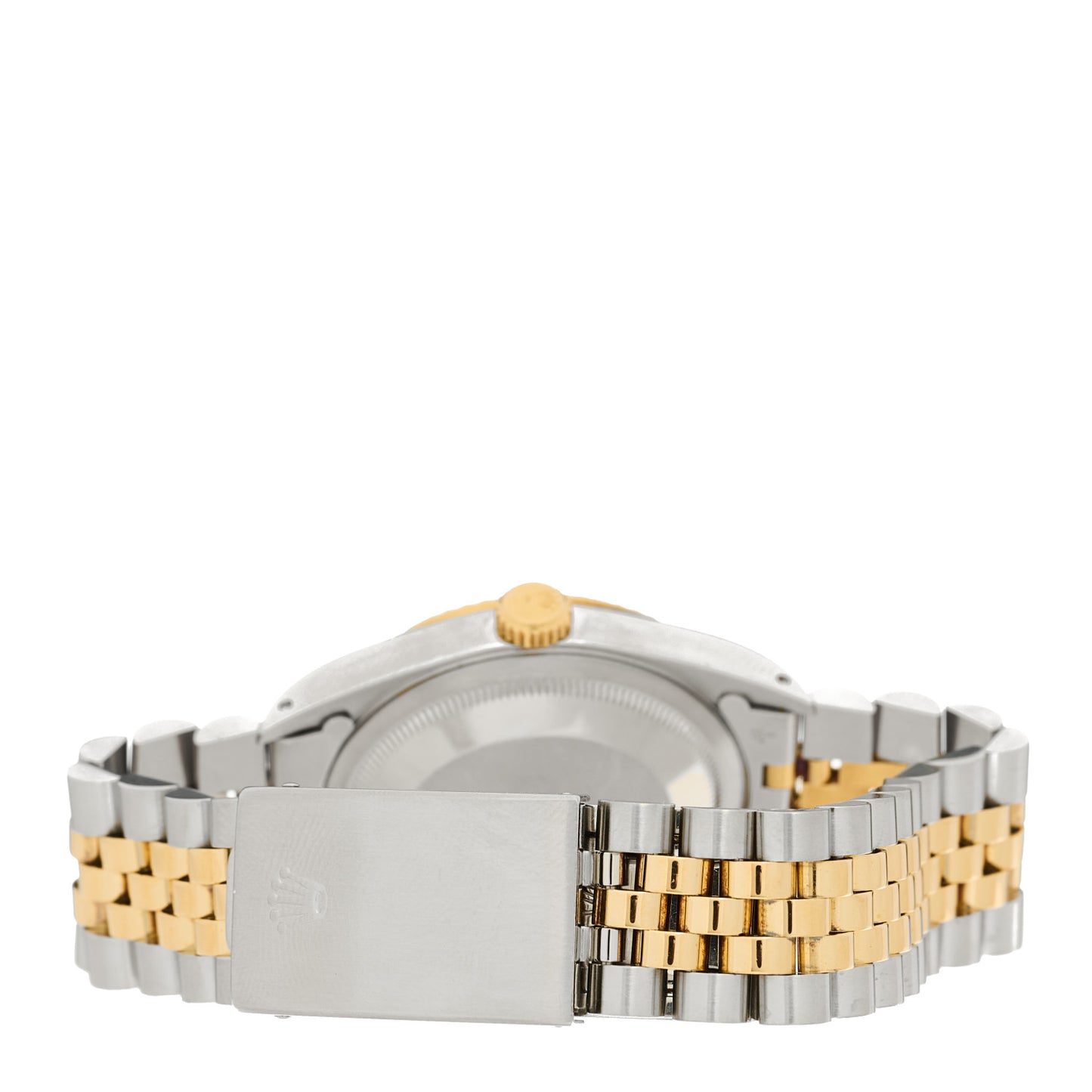 Stainless Steel 18K Yellow Gold Diamond 36mm Oyster Perpetual Datejust Watch Champagne 16233