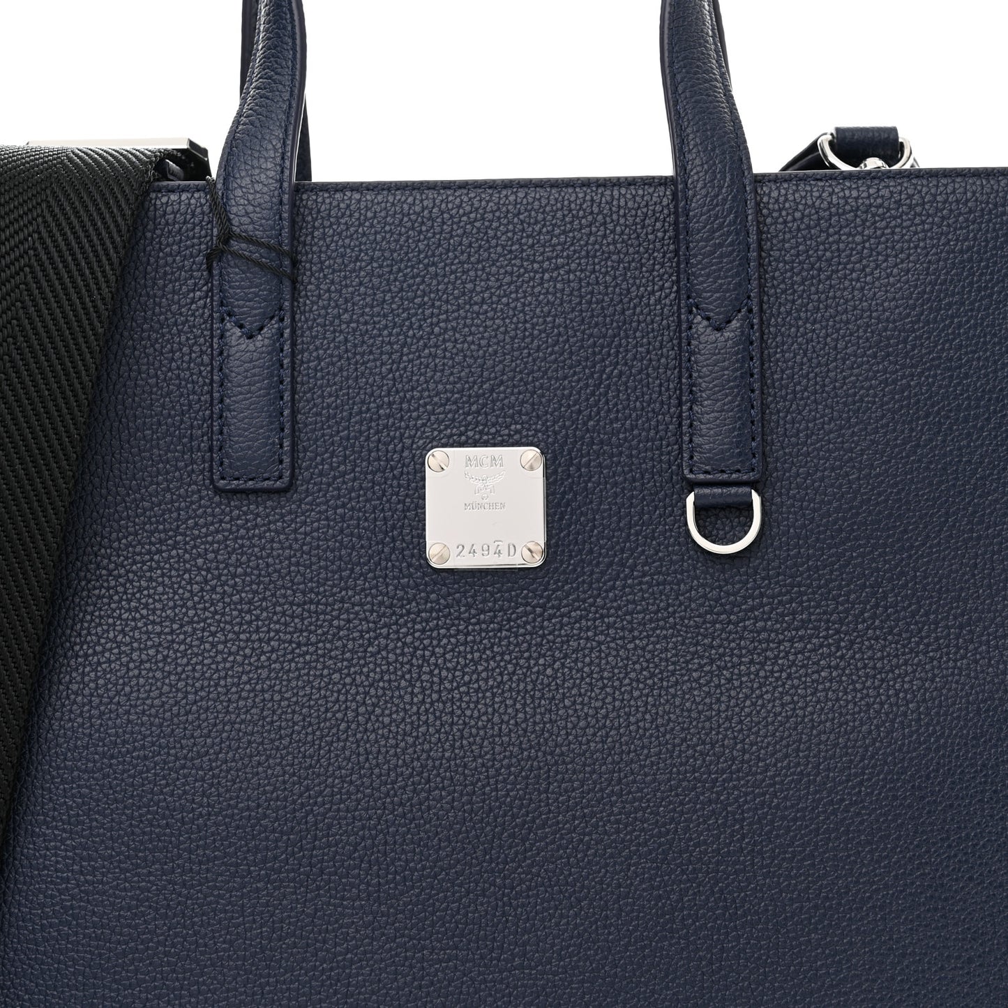 Calfskin Small Portuna Tote Black