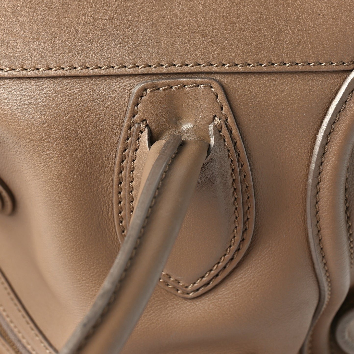 Smooth Calfskin Mini Luggage Dune
