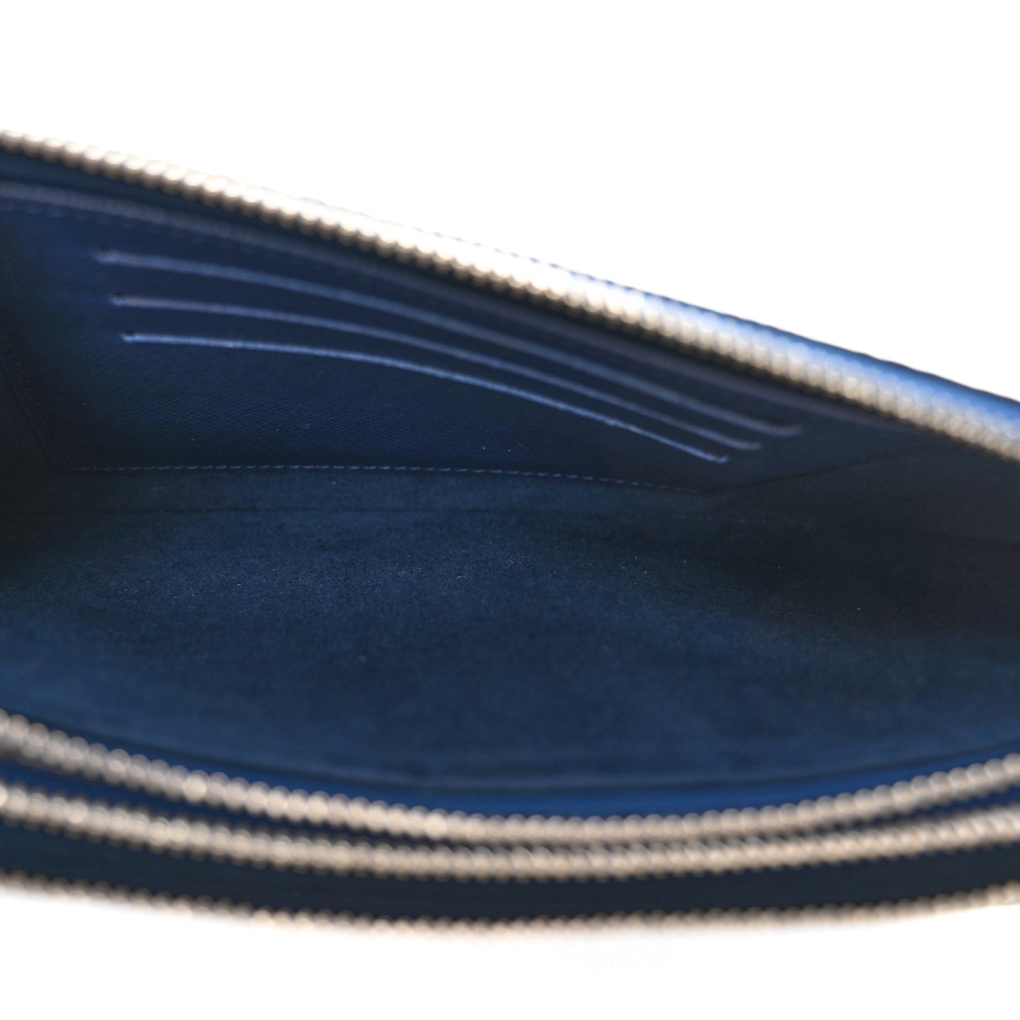 Monogram Giant Escale Double Zip Pochette Blue