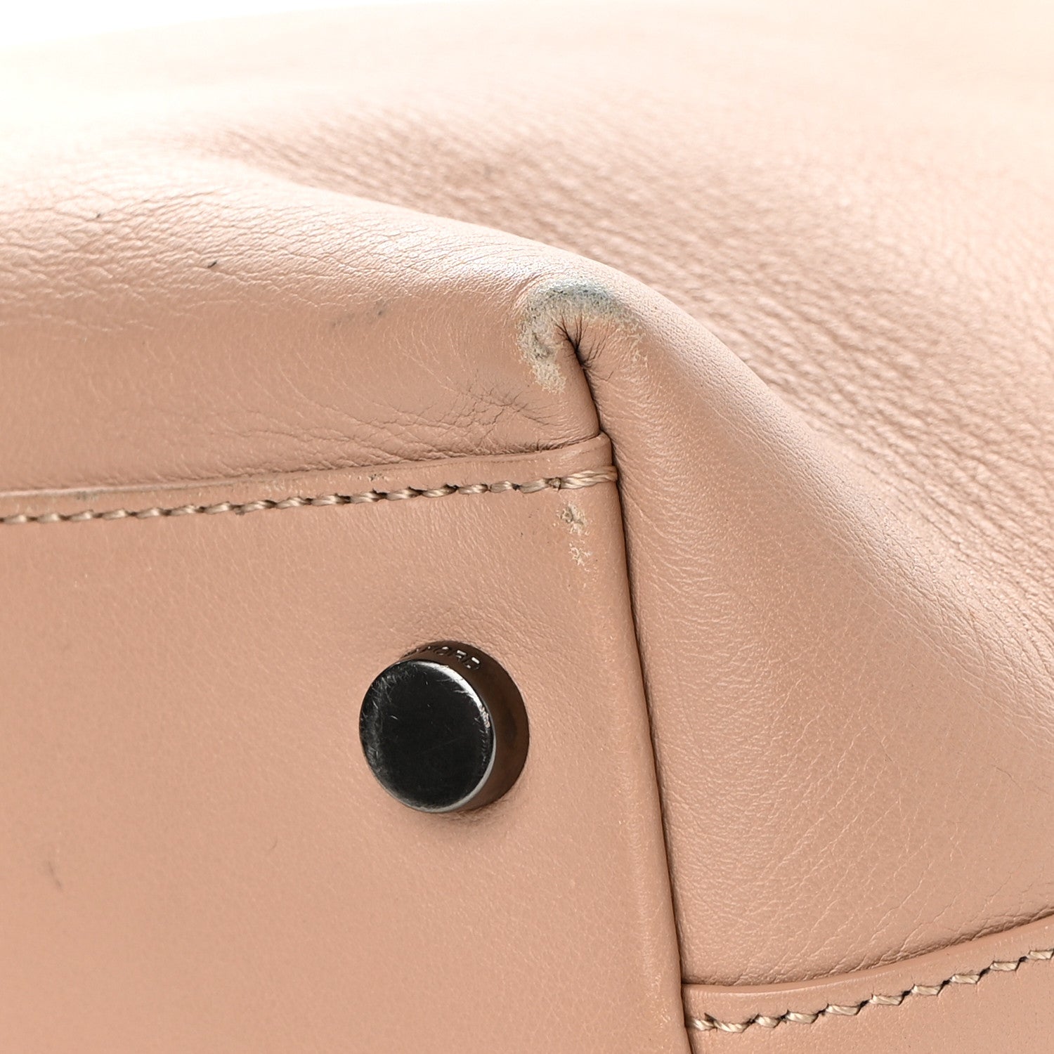 Tom Ford Calfskin Fisherman Hook Drawstring Hobo Bag Blush Nude 11 of 17