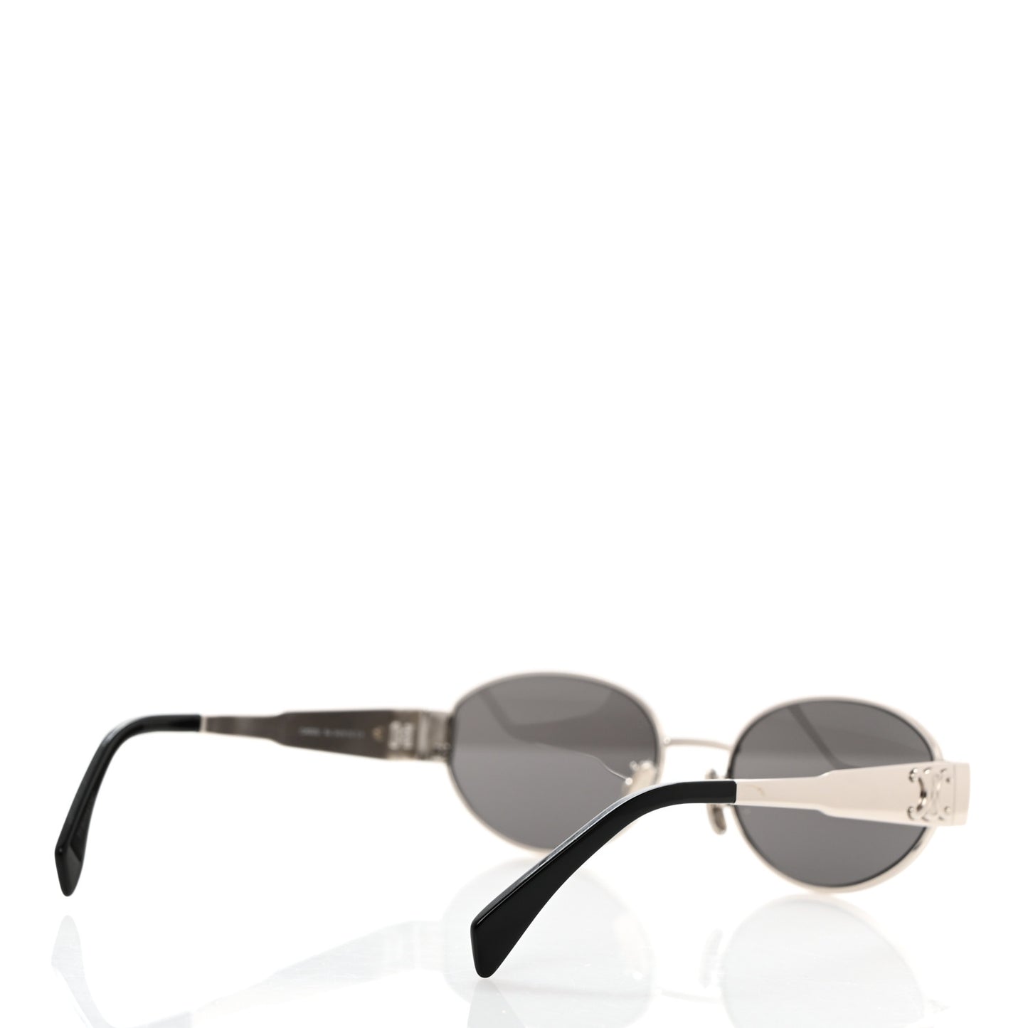 Metal Triomphe 01 Sunglasses CL40235U Silver Black