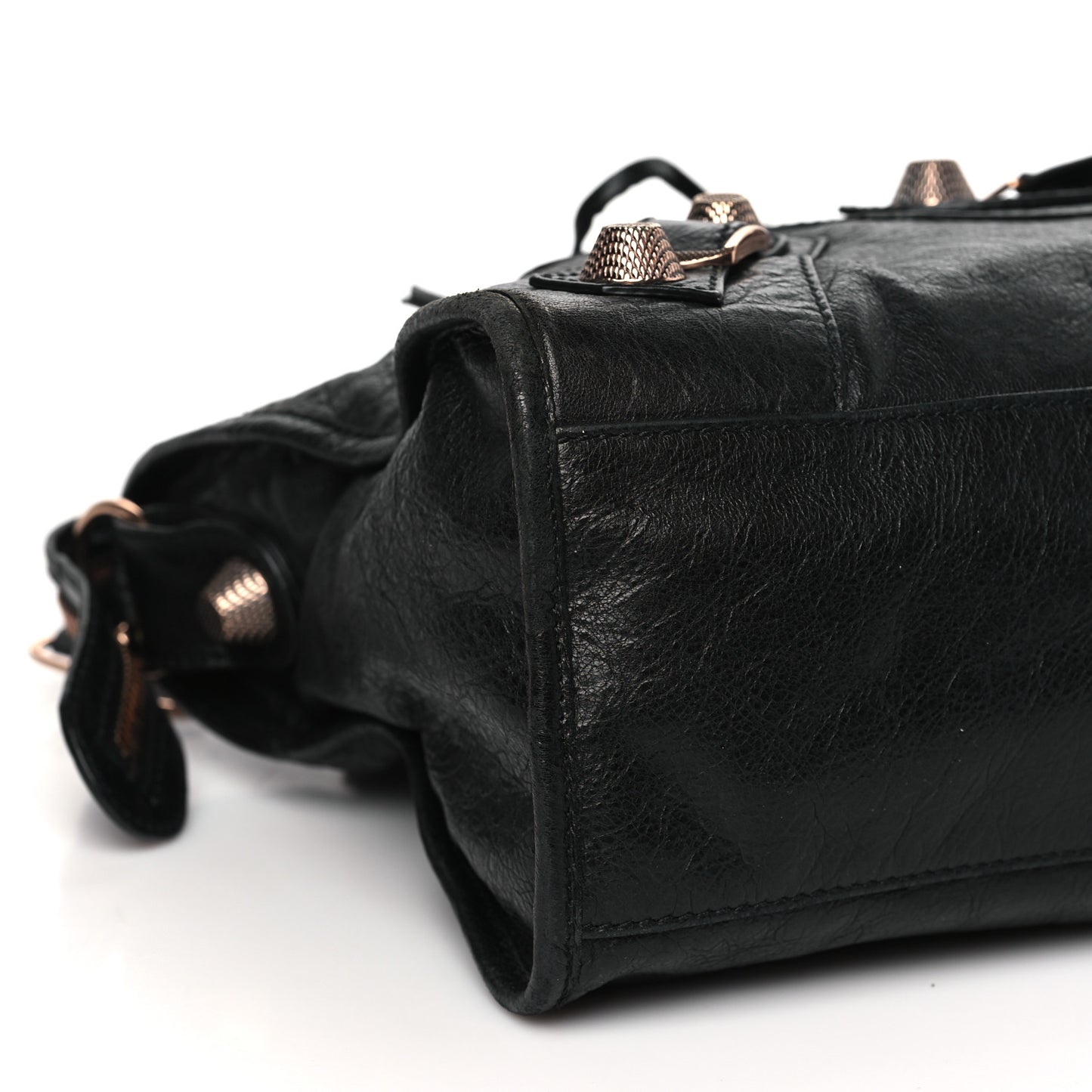 Agneau Giant 21 Rose Gold Hardware City Anthracite