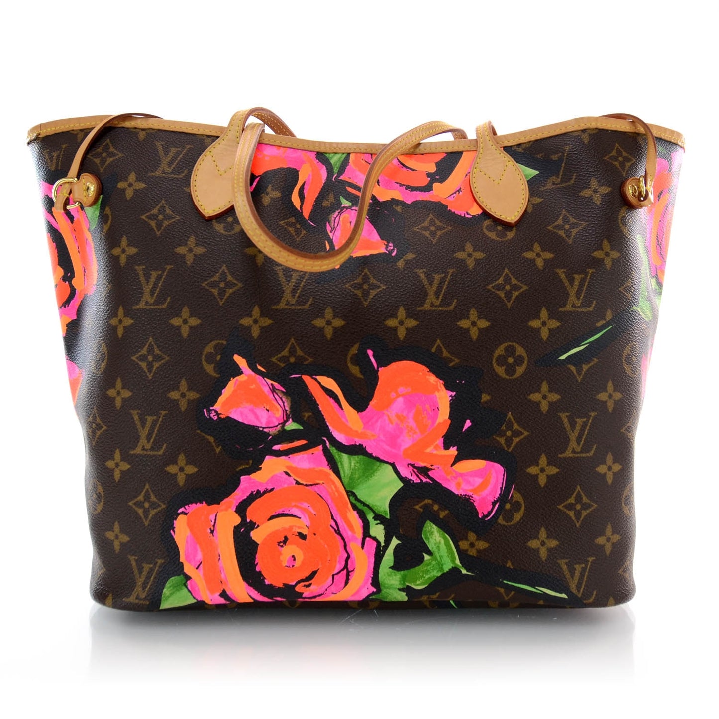 Monogram Roses Neverfull MM