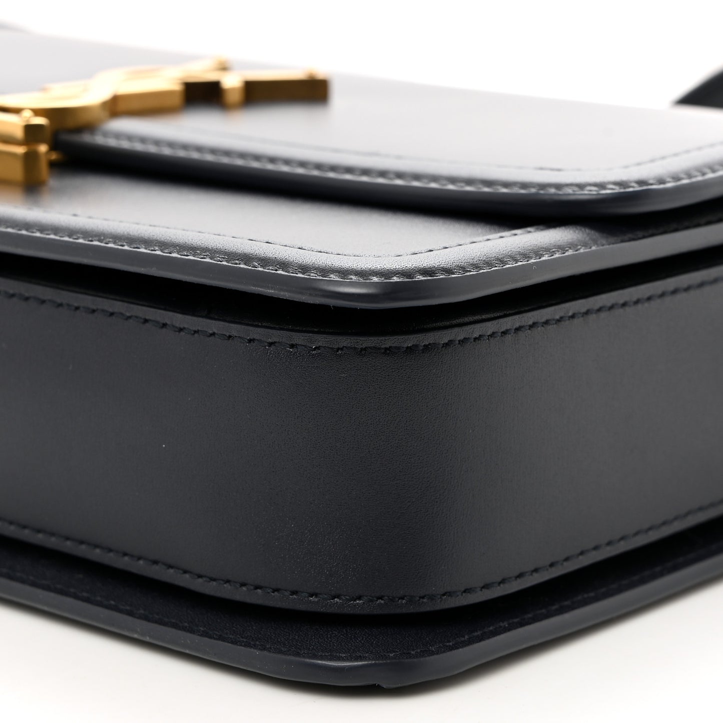 Box Calfskin Monogram Medium Solferino Satchel Deep Marine