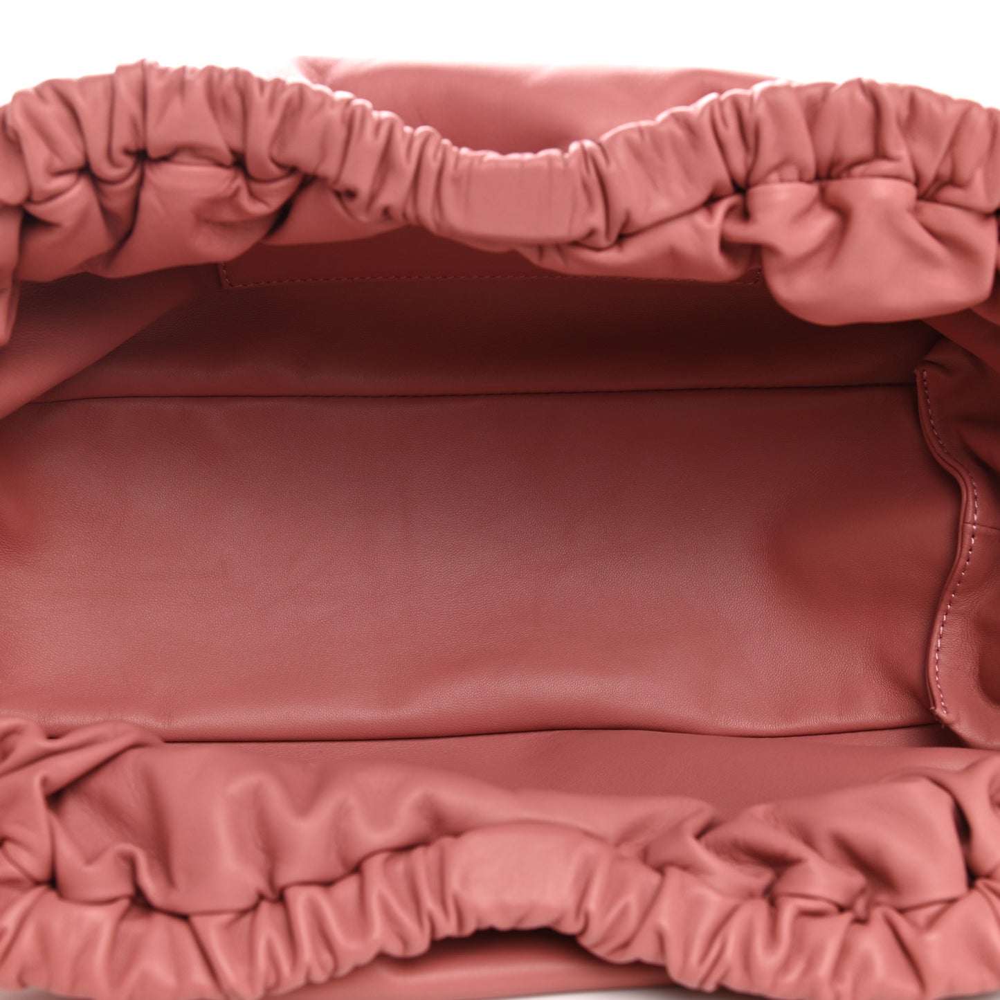 Lambskin Cloud Clutch Blush