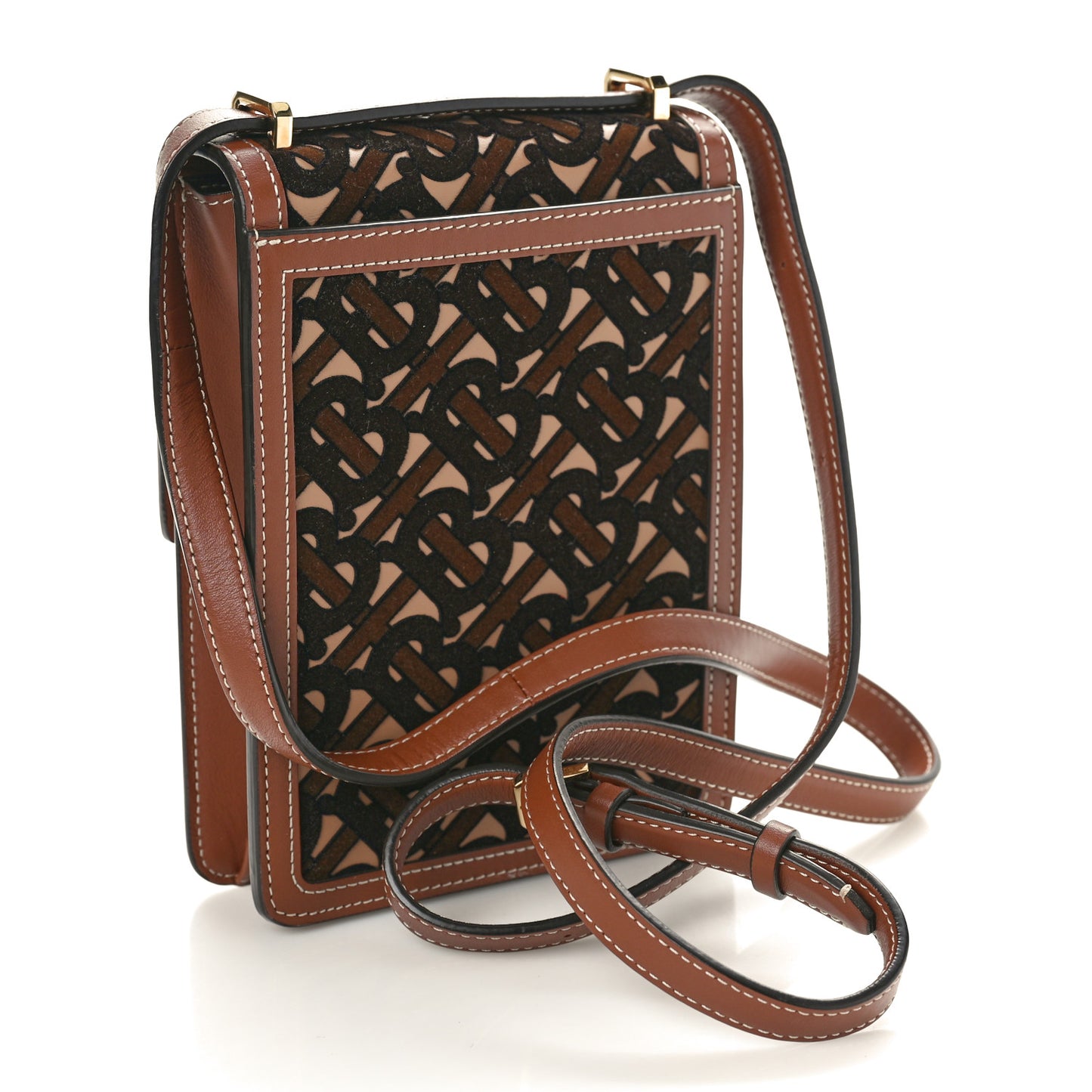Velvet TB Mini Robin Crossbody Brown Black