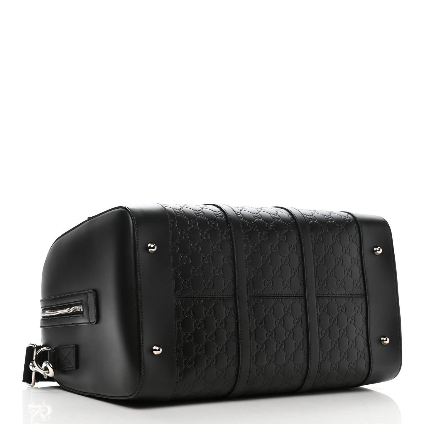 Guccissima Signature Medium Duffle Black