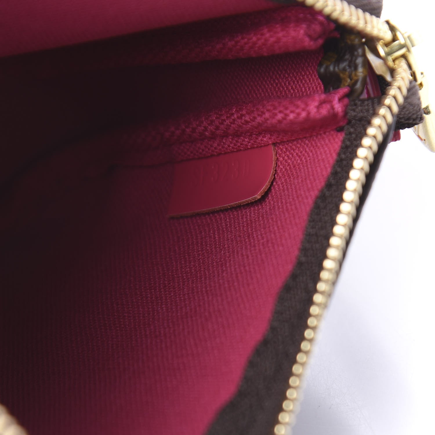 Louis Vuitton Monogram 2020 Christmas Animation Roller Coaster Mini Pochette Accessories Pivoine 7 of 8