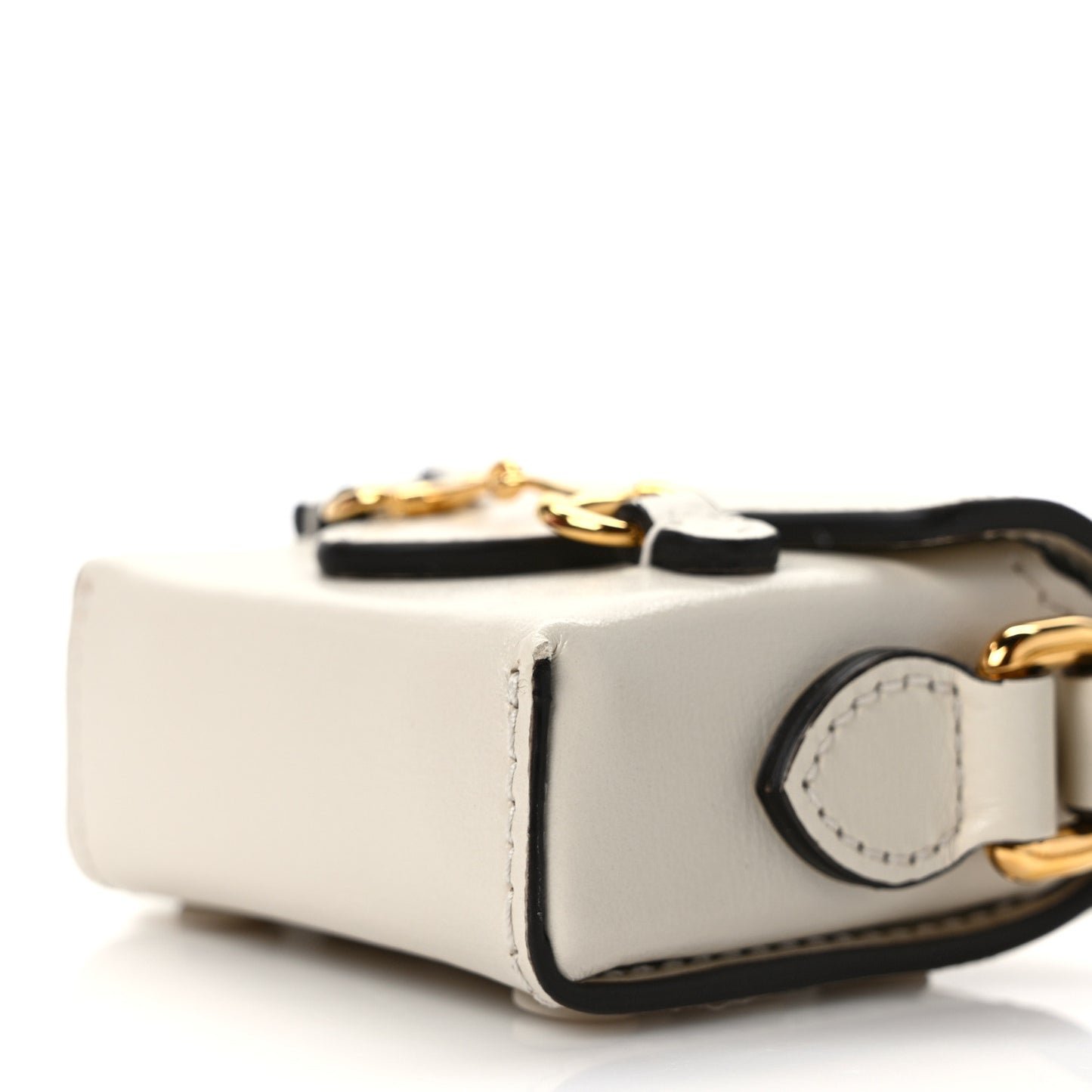 Boarded Plutone Calfskin Horsebit 1955 Airpod Case Mystic White
