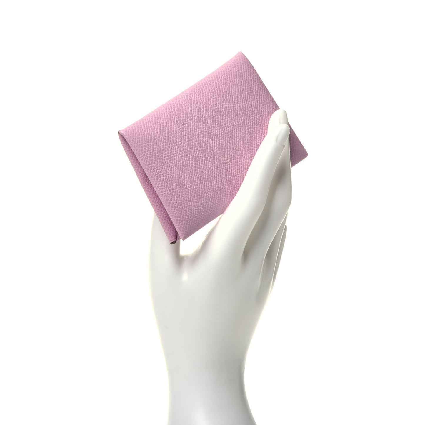 Epsom Calvi Card Case Mauve Sylvestre