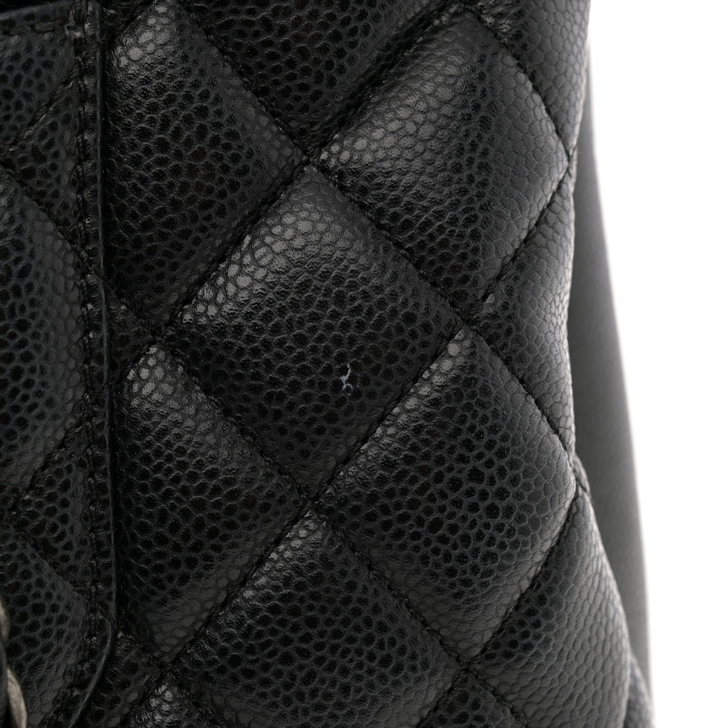 Chanel Caviar Quilted City Shopping Tote Black 12 of 13