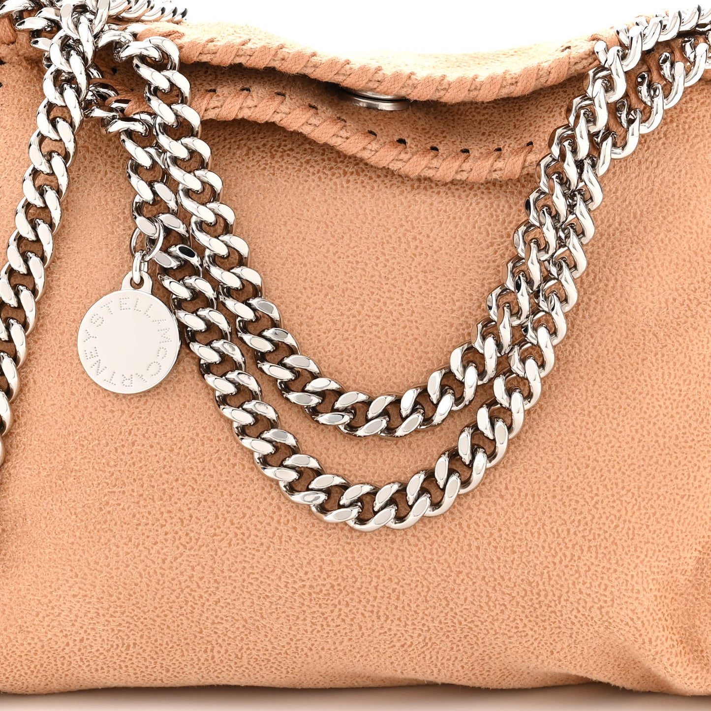 Shaggy Deer Tiny Falabella Tote Fawn