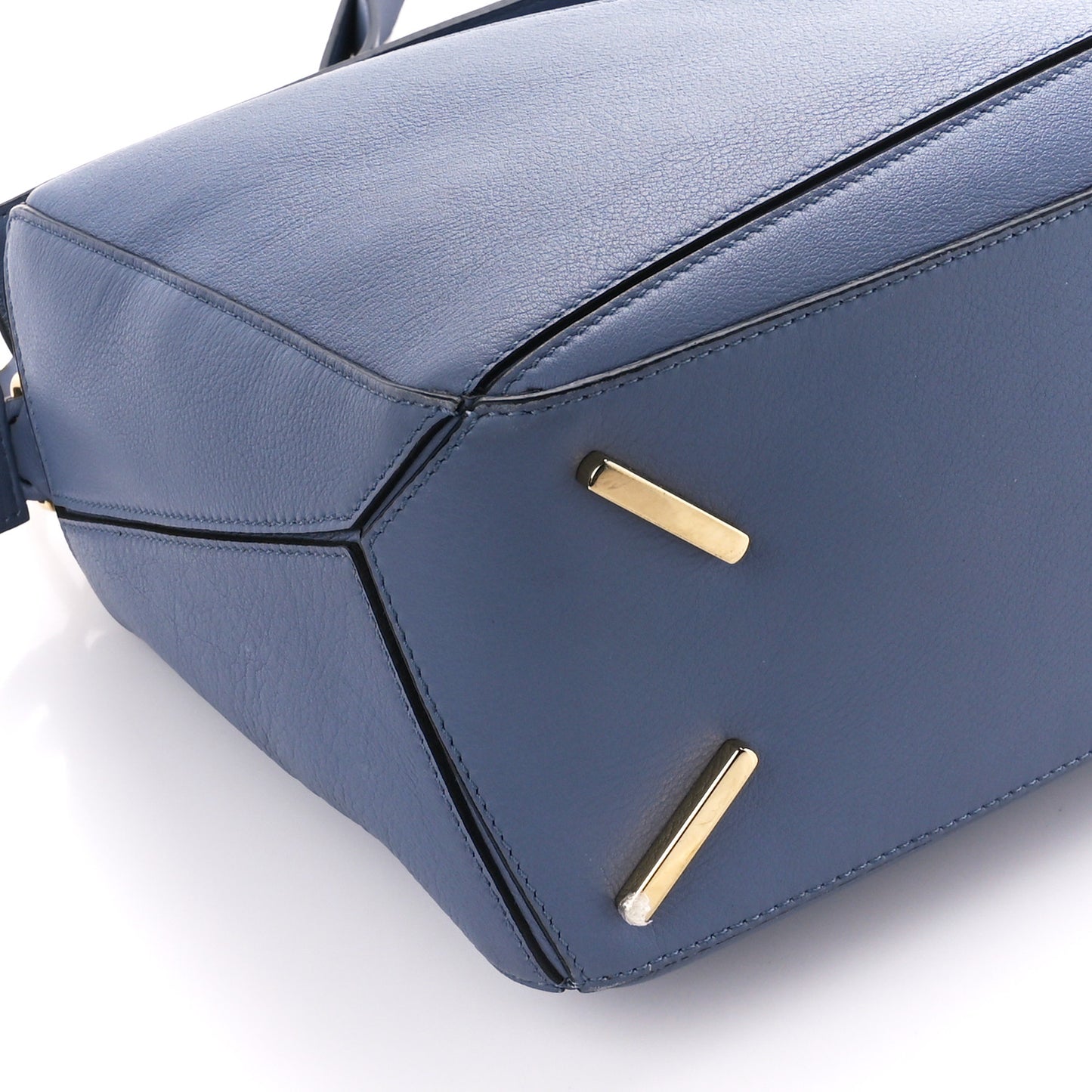 Calfskin Medium Puzzle Bag Blue