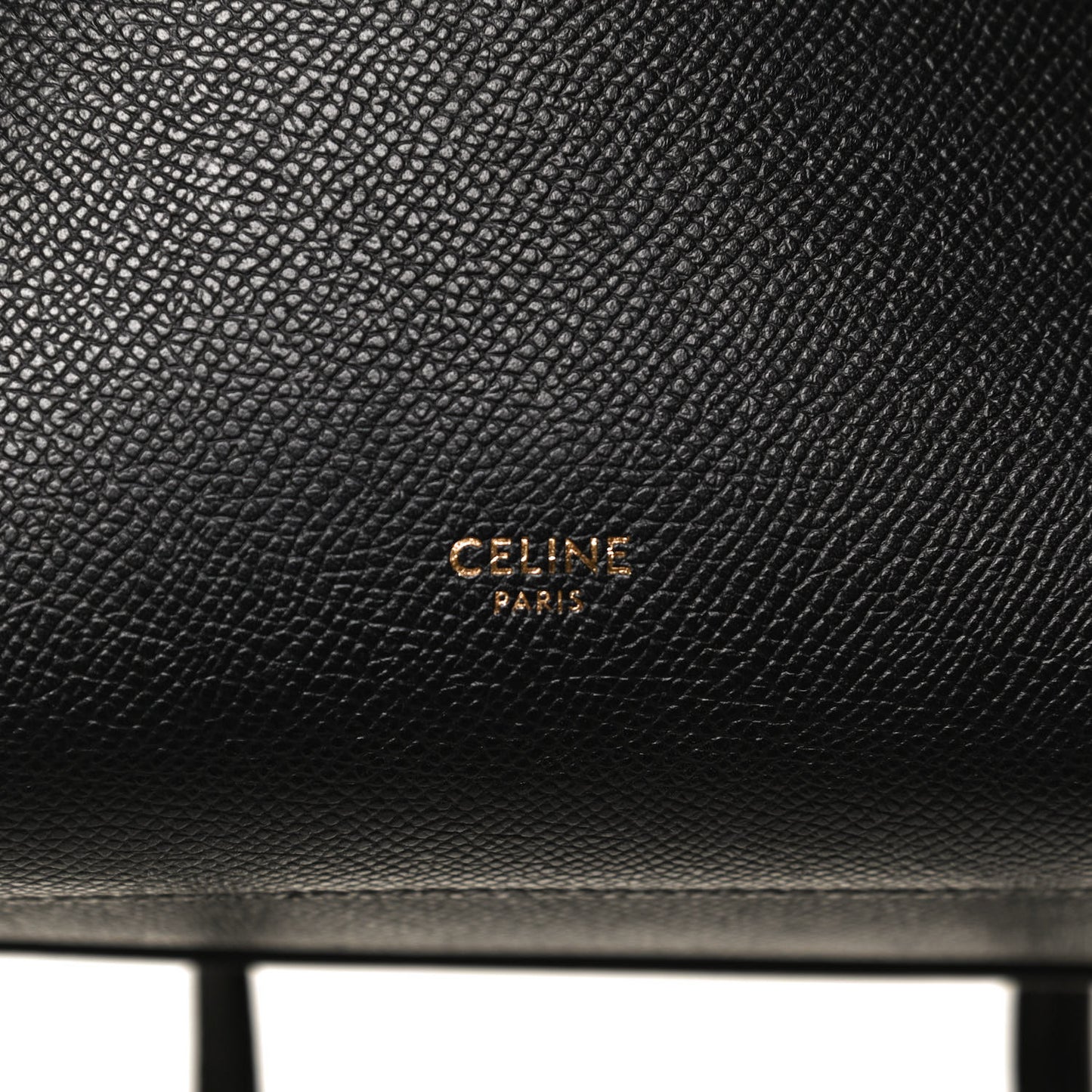 Grained Calfskin Nano Belt Bag Black