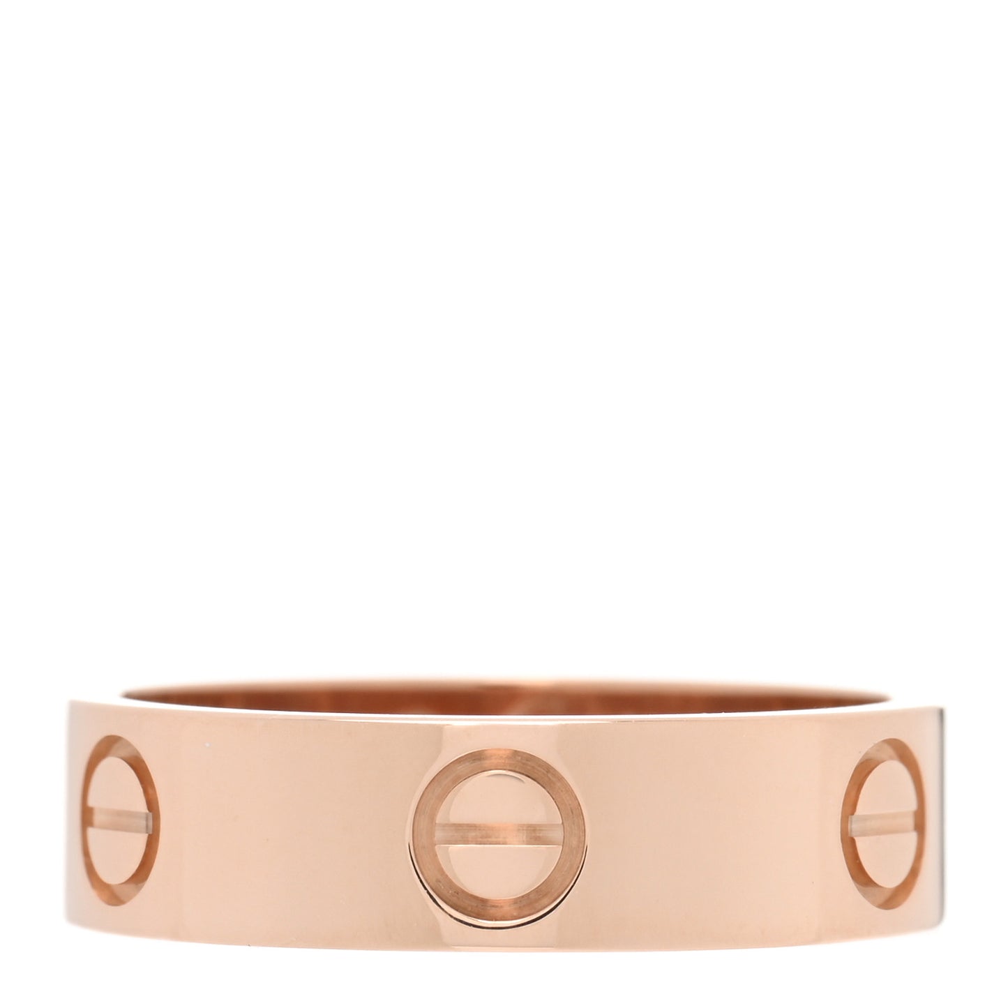 18K Pink Gold 5.5mm LOVE Ring 57 8