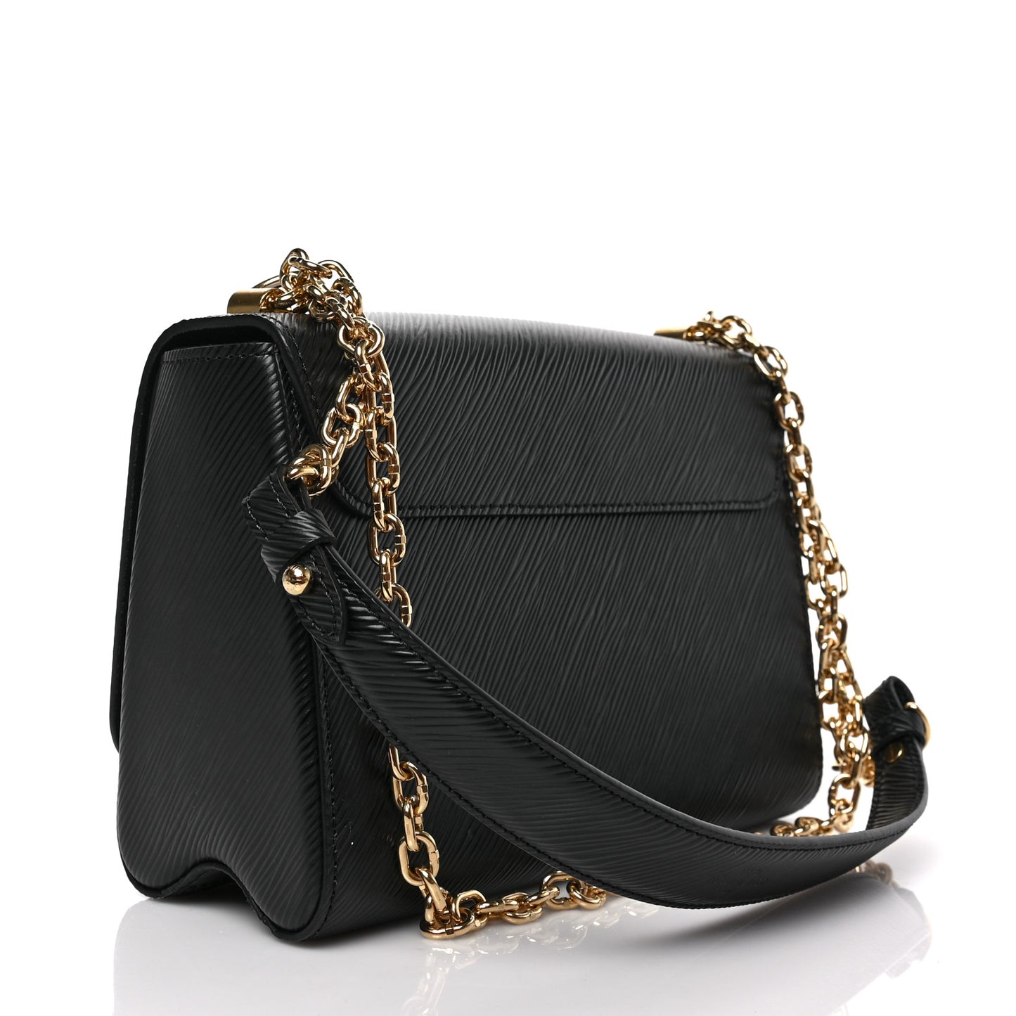 Epi Twist Shoulder Bag MM Black