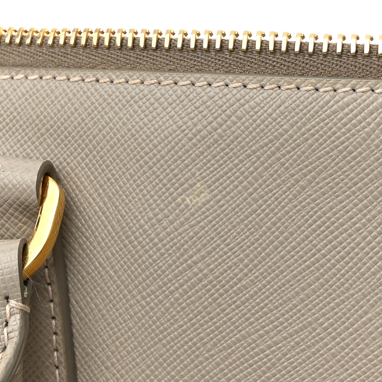 Prada Saffiano Lux Extra Large Galleria Double Zip Tote Argilla 17 of 17