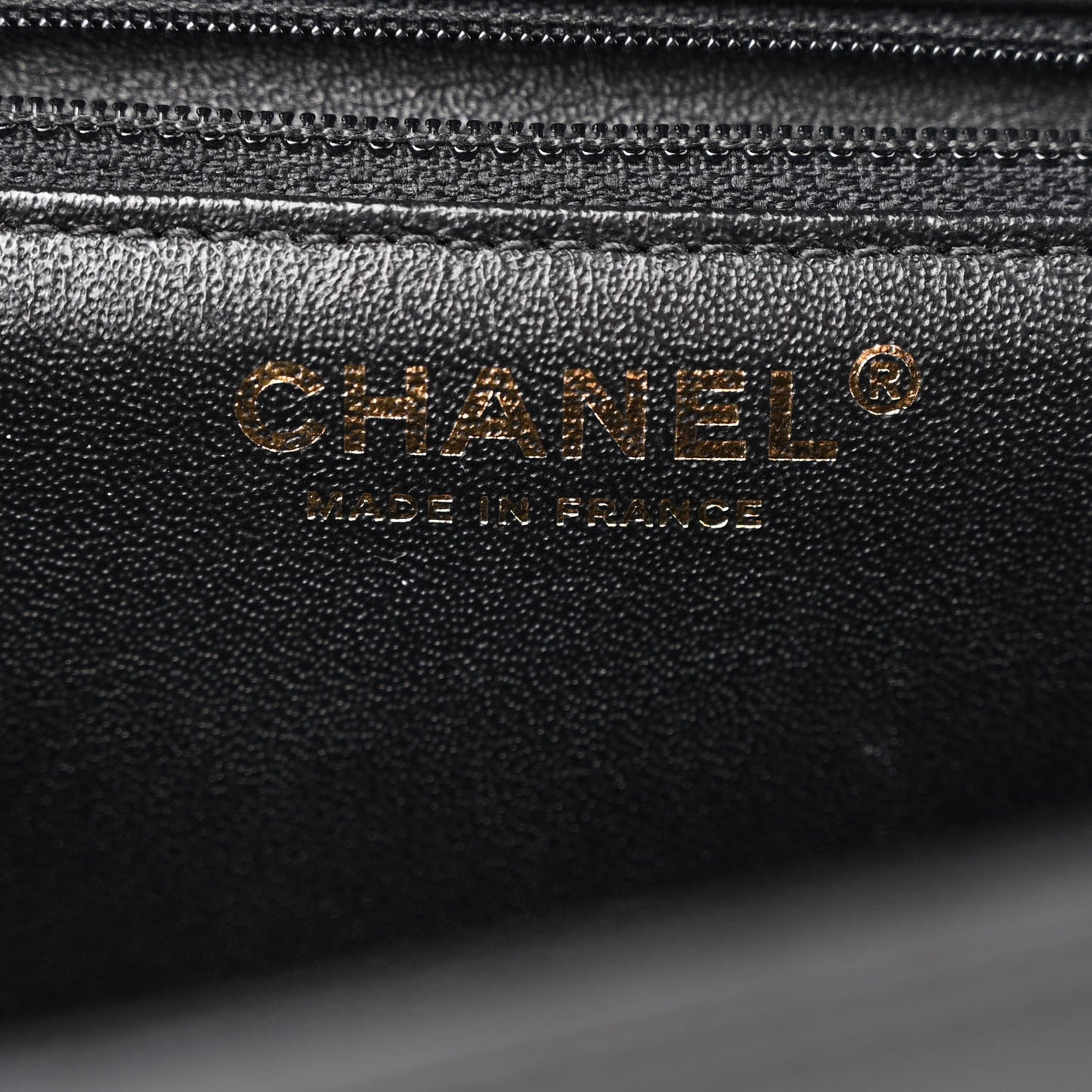Calfskin Quilted Chevron In The City Bag Black