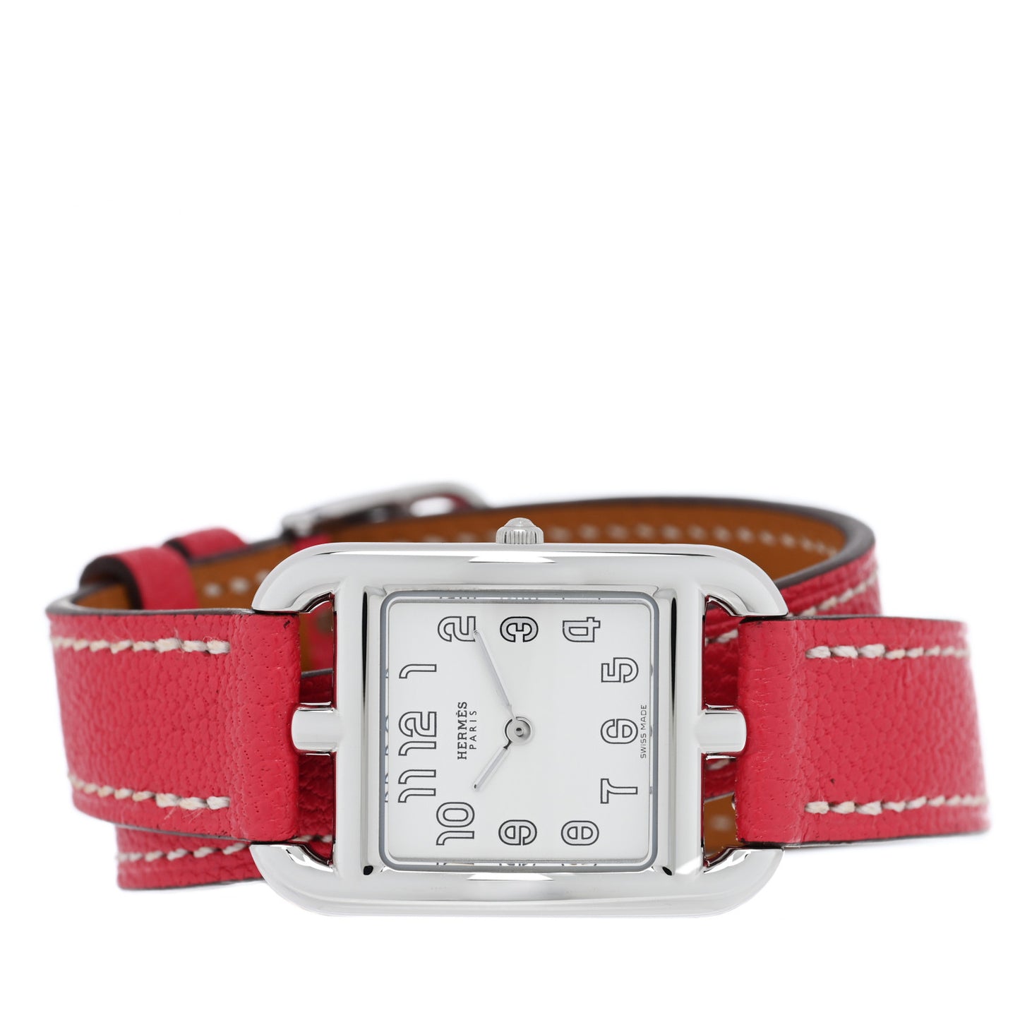 Stainless Steel Chevre Mysore 23mm Cape Cod Double Tour Quartz Watch Bougainvillier
