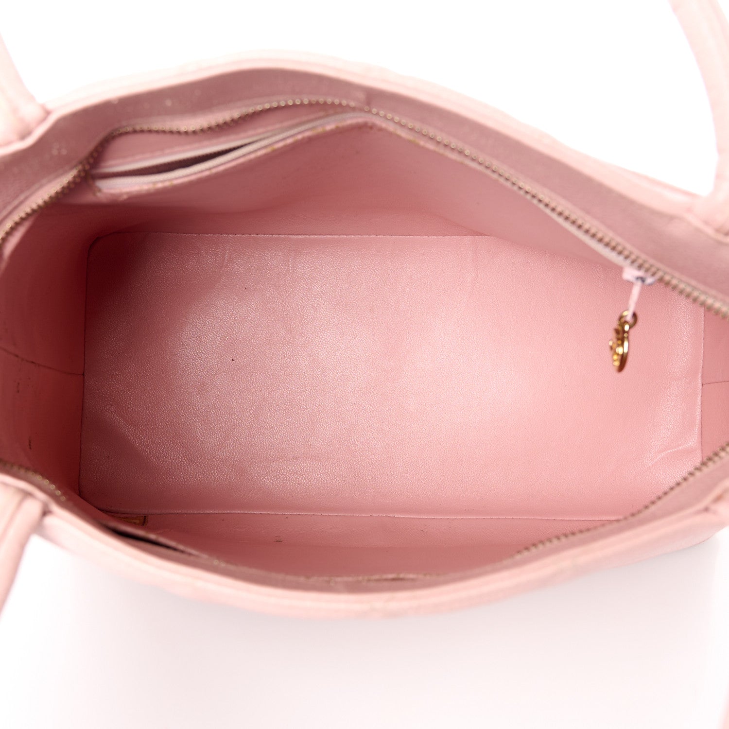 Chanel Caviar Quilted Medallion Tote Light Pink 5 of 12