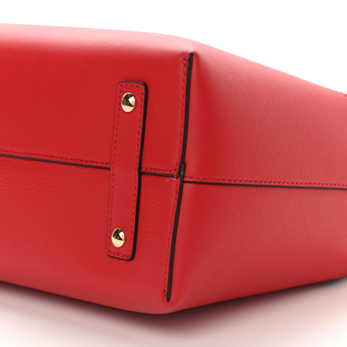 Soft Grain Calfskin Small Belt Bag Marais Bright Military Red