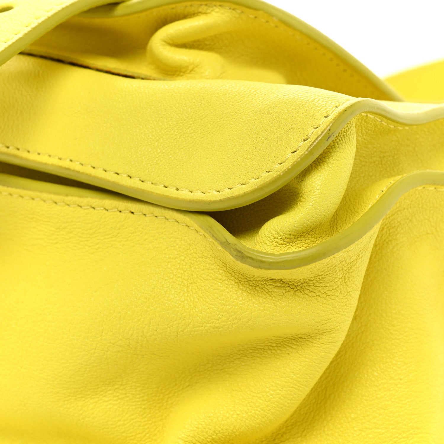 Proenza Schouler Lambskin Medium PS1 Satchel Citron 17 of 19