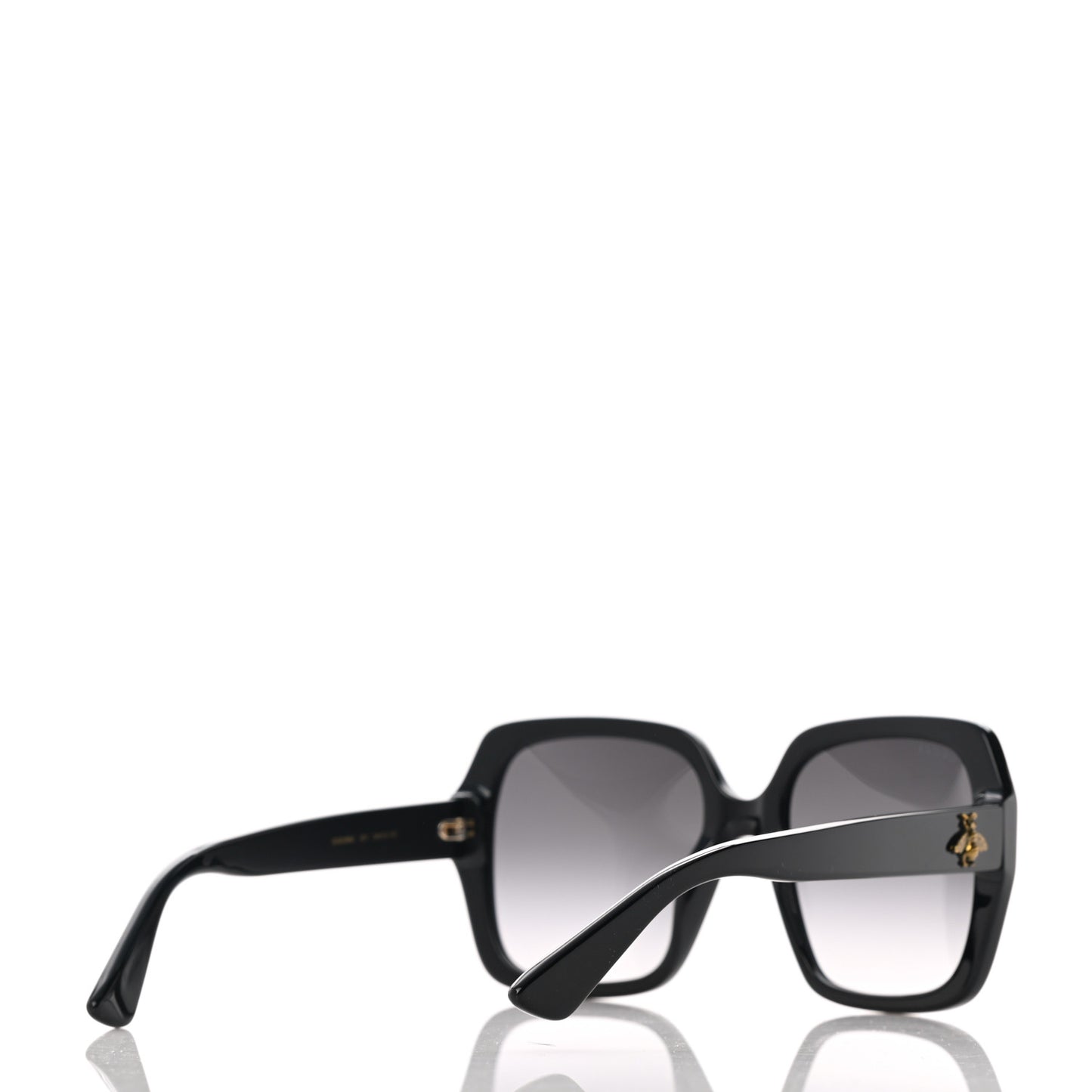 Acetate Square Frame GG0096S Sunglasses Black