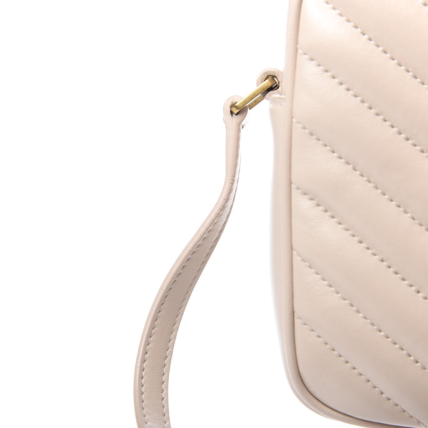 Calfskin Matelasse Monogram Lou Camera Bag Washed Light Pink