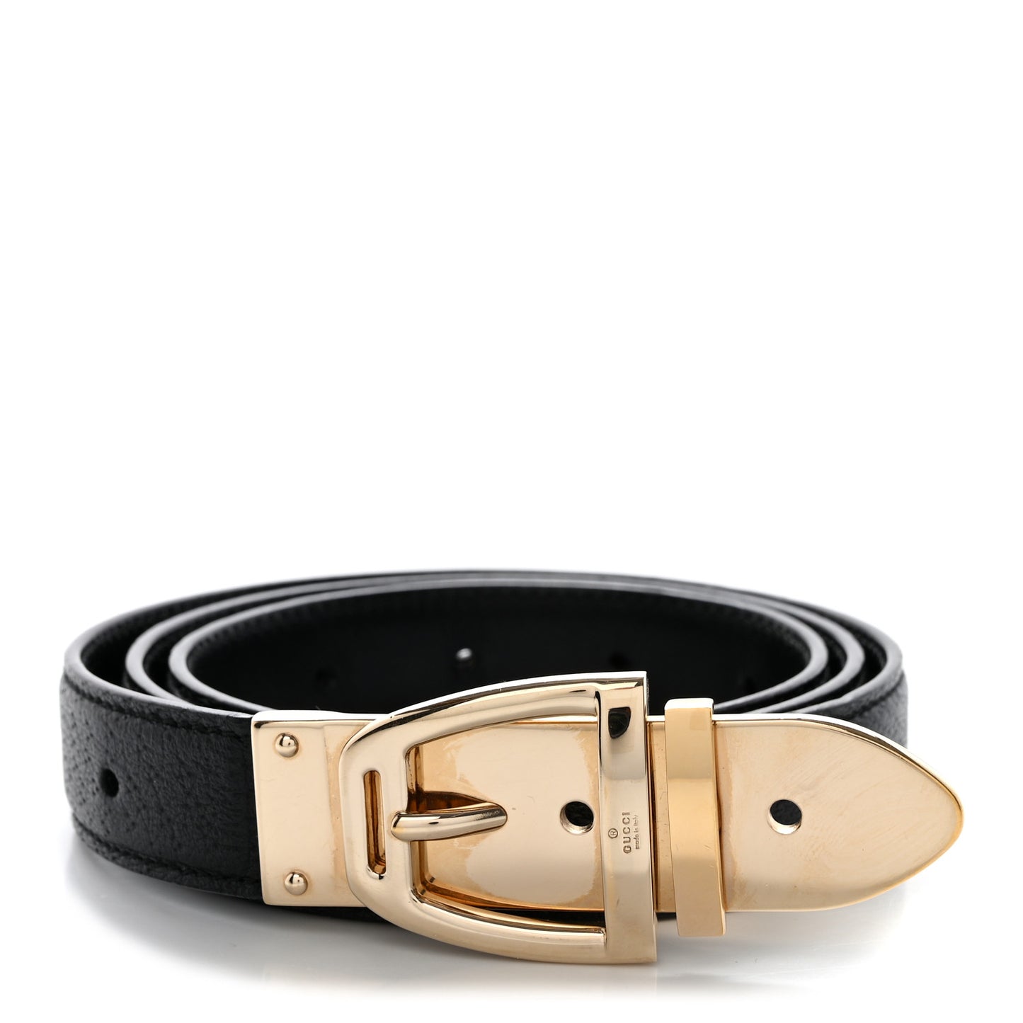 Calfskin Hinge 20mm Belt 85 34 Black