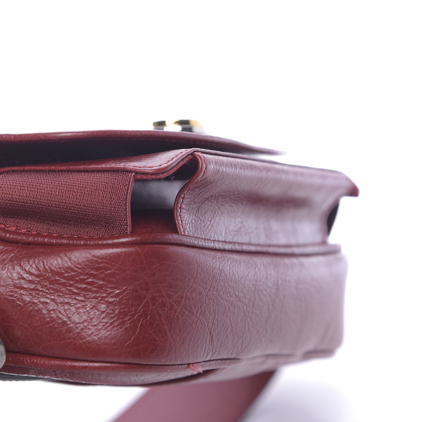 Fluffy Calfskin Mini Morpheus Belt Bag 90 36 Red