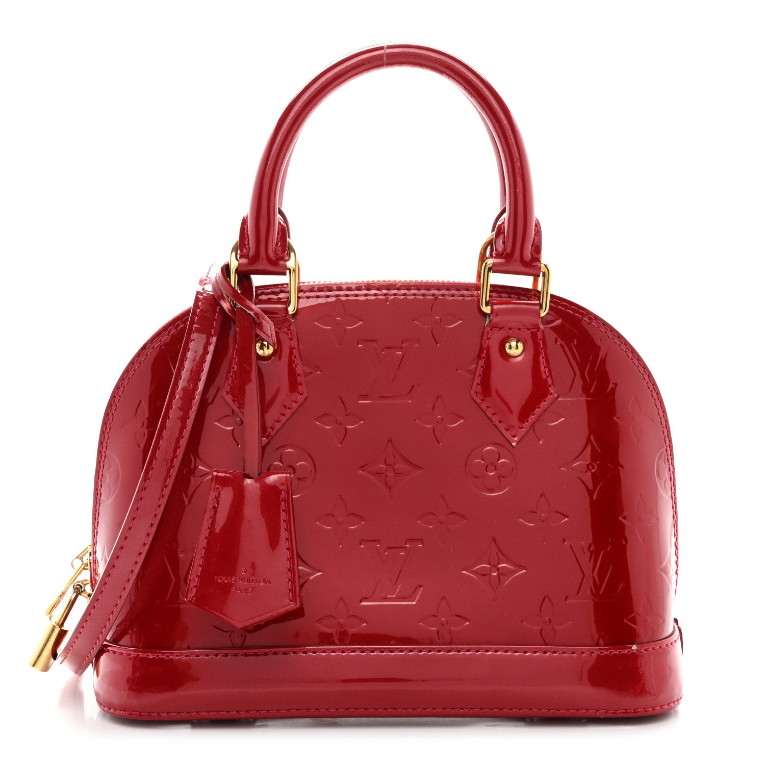Louis Vuitton Vernis Alma BB Pomme D'Amour 1 of 12