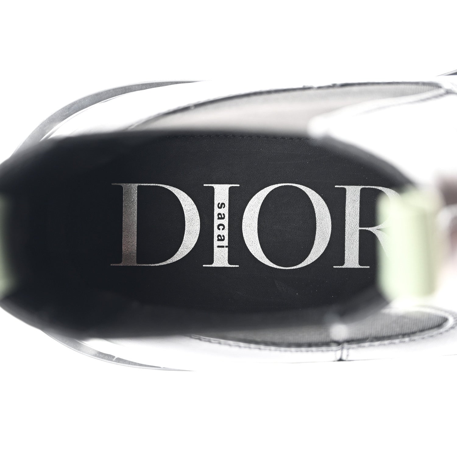 Christian Dior X SACAI Smooth Calfskin Rubber Mens Explorer Chelsea Boots 43 Black 7 of 9