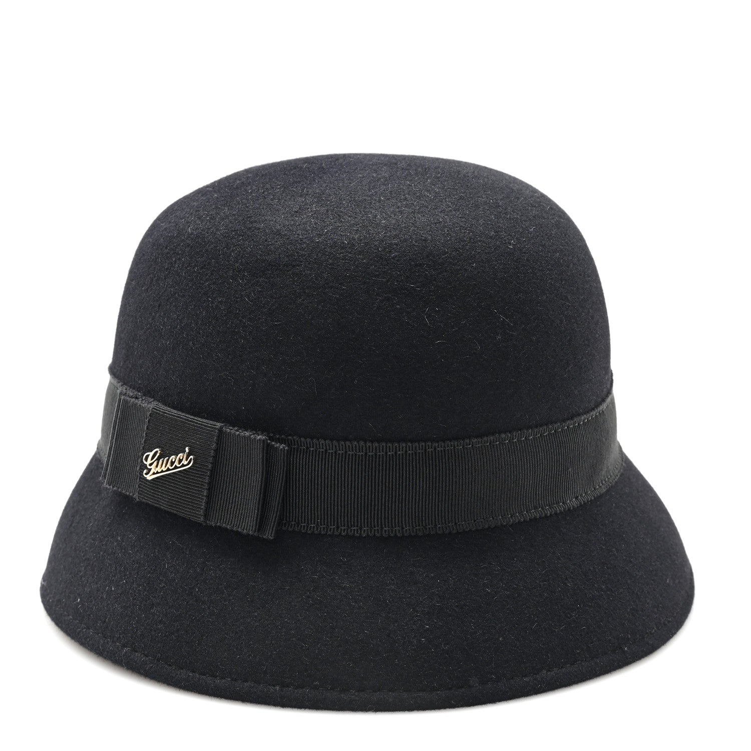 Gucci Felt Bucket Hat M Black 1 of 8