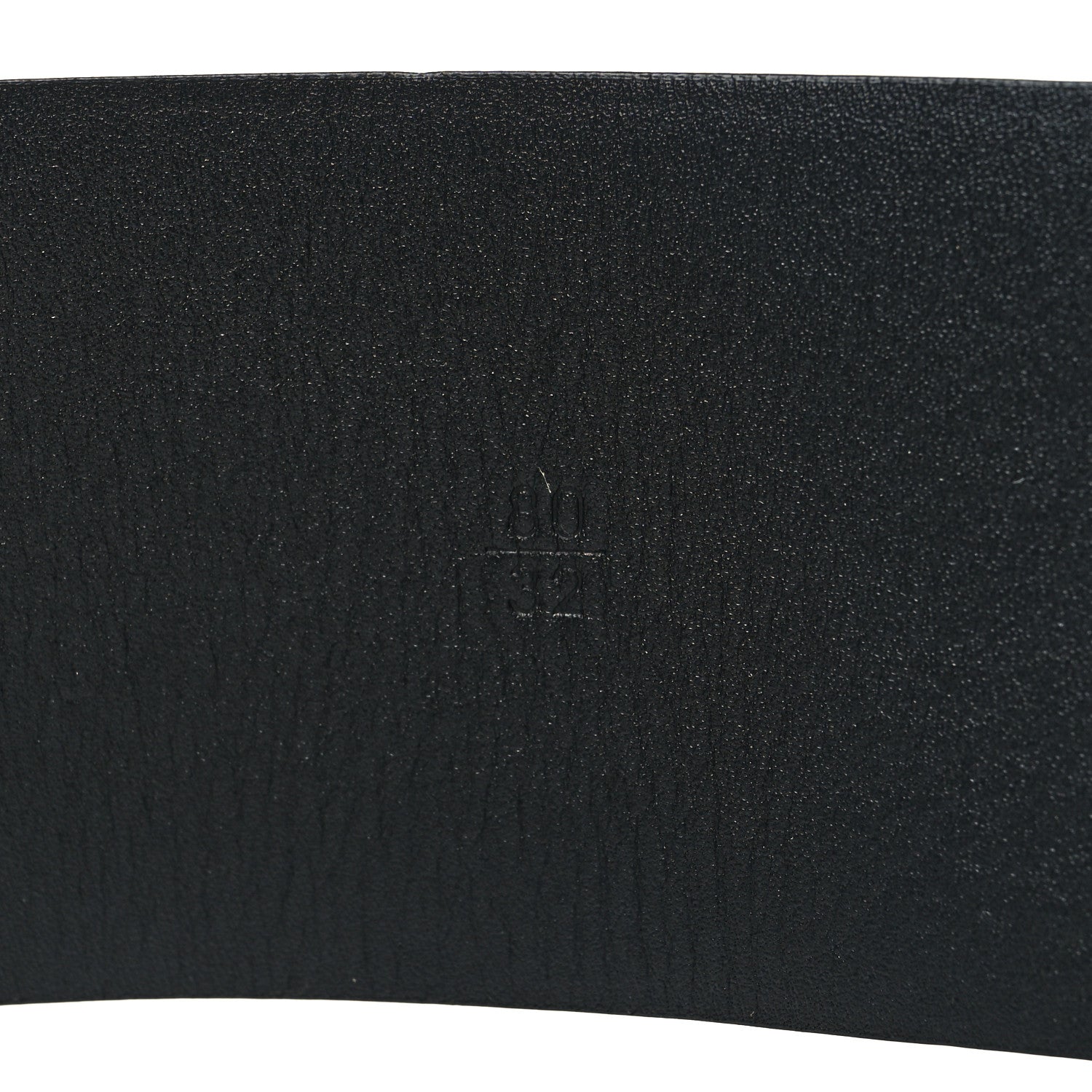 Chanel Suede Pearl Logo Chain Belt 80 32 Black 6 of 7