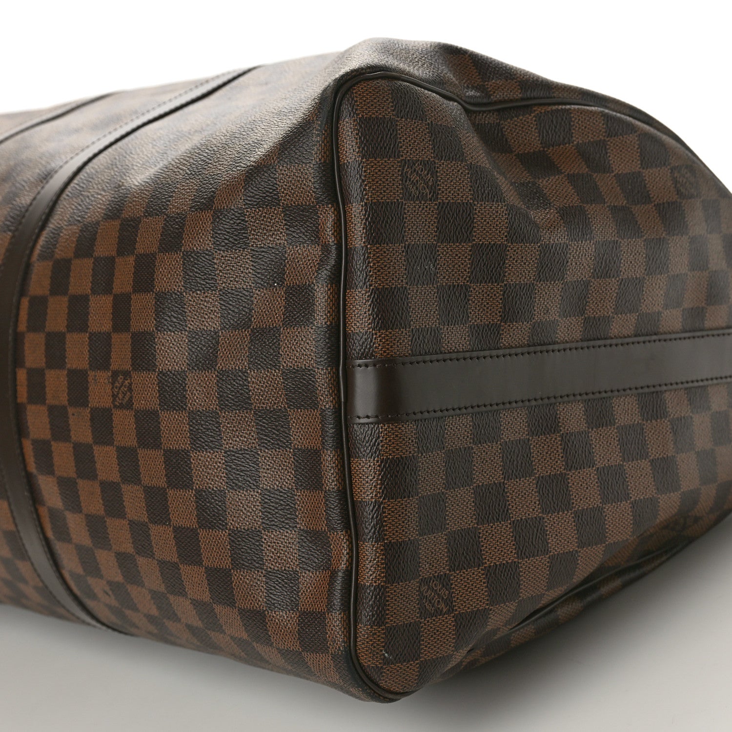 Louis Vuitton Damier Ebene Keepall Bandouliere 55 8 of 10