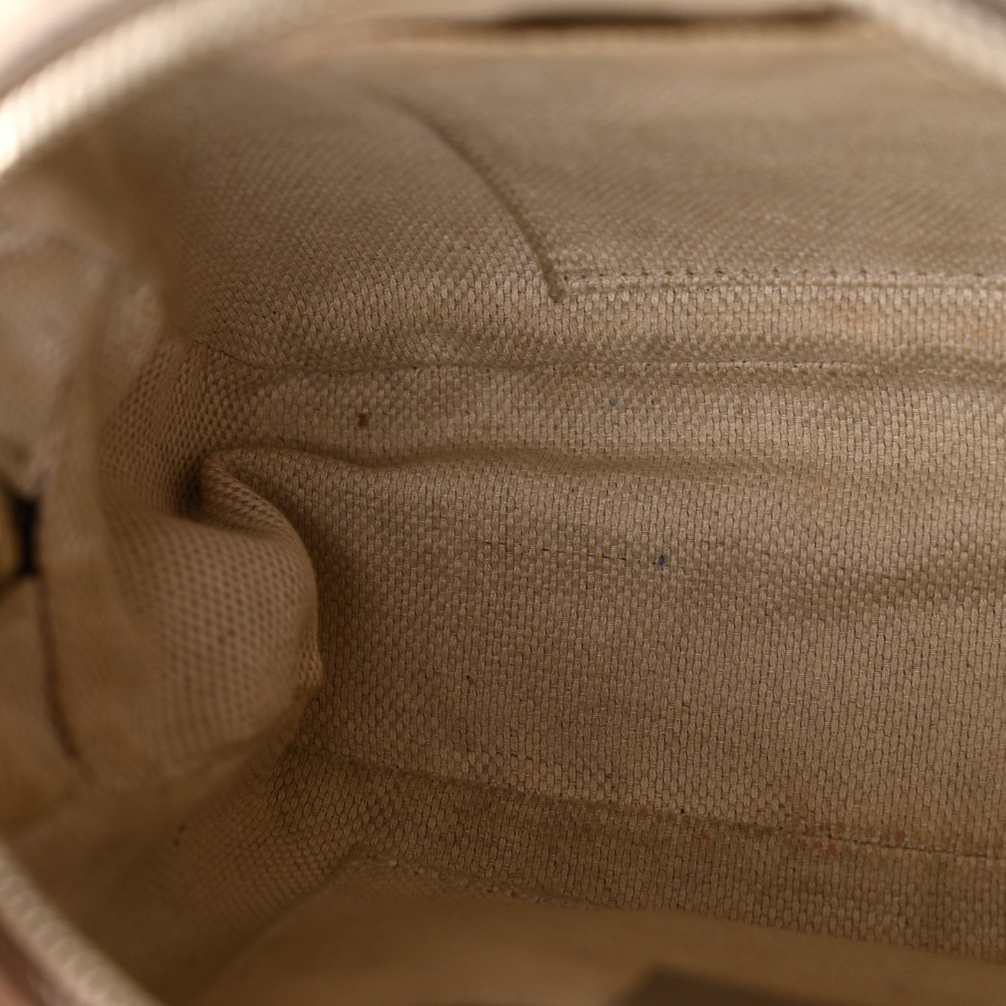 Metallic Pebbled Calfskin Small Soho Disco Bag Golden Beige