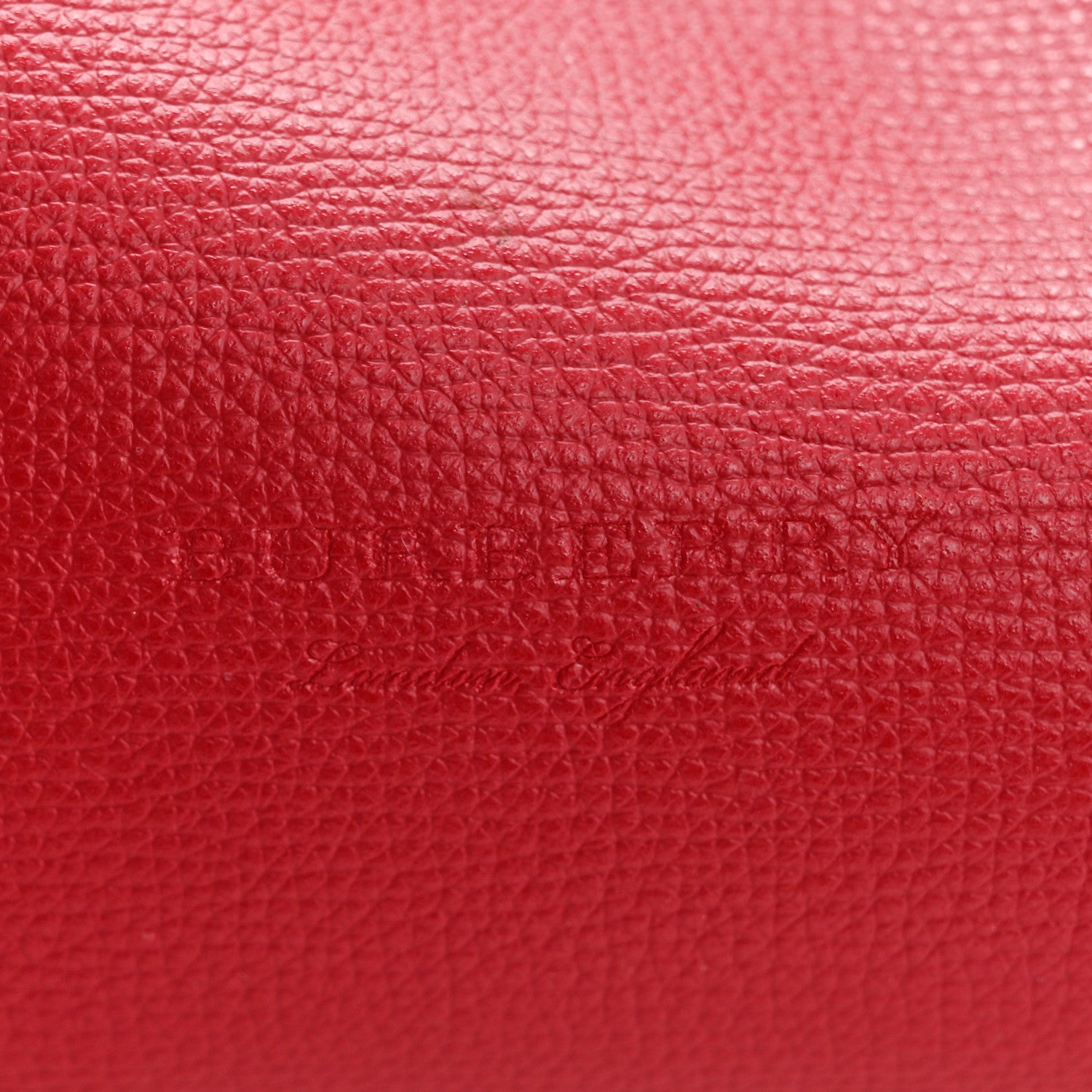 Burberry Haymarket Check Medium Reversible Tote Poppy Red 13 of 21