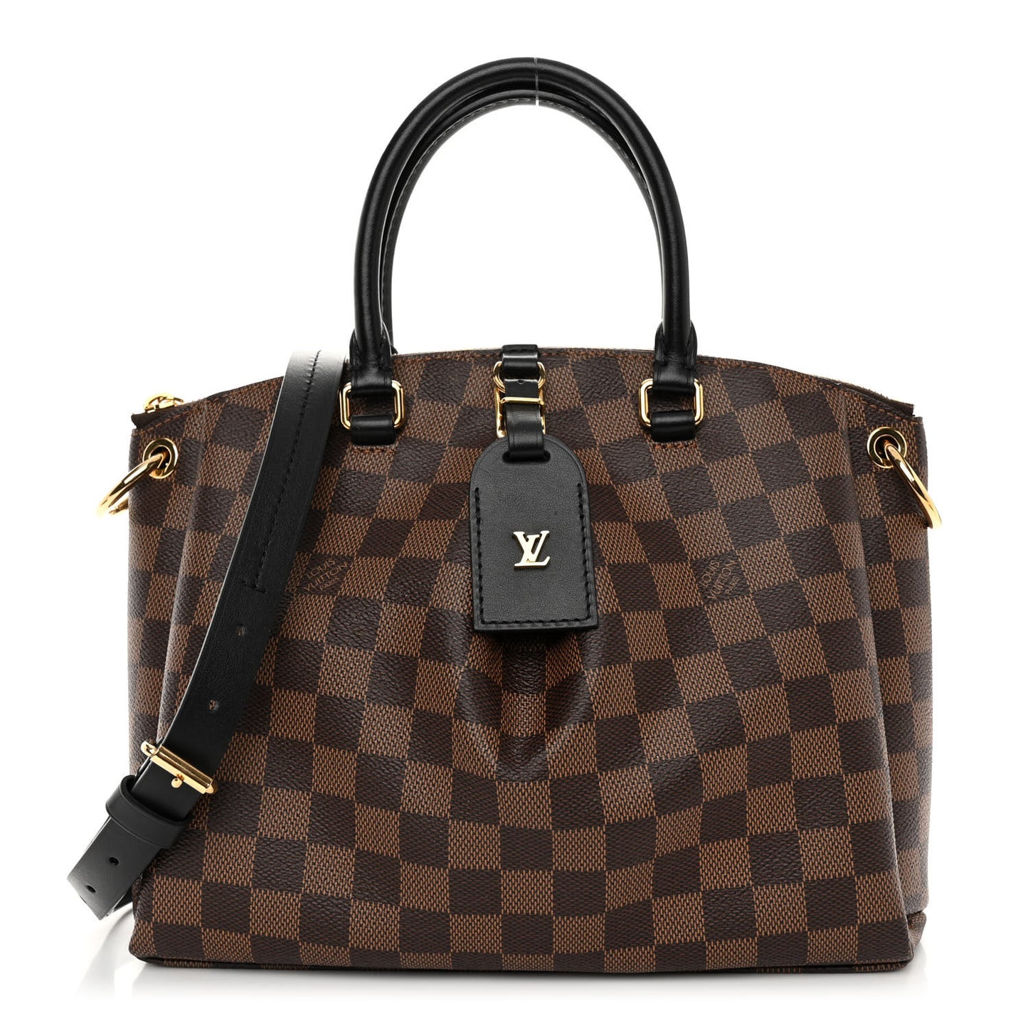 Damier Ebene Odeon Tote PM Black