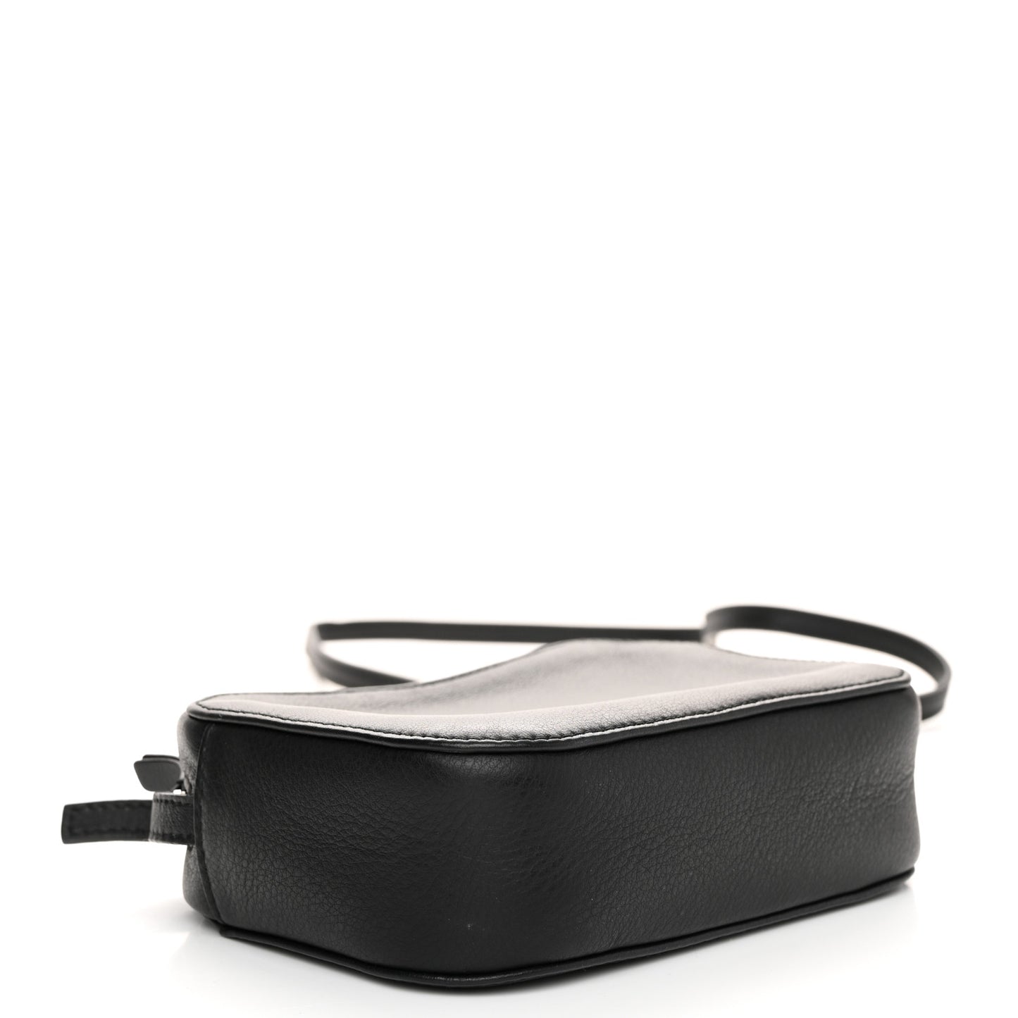Calfskin Logo XS Everyday Camera Bag Black