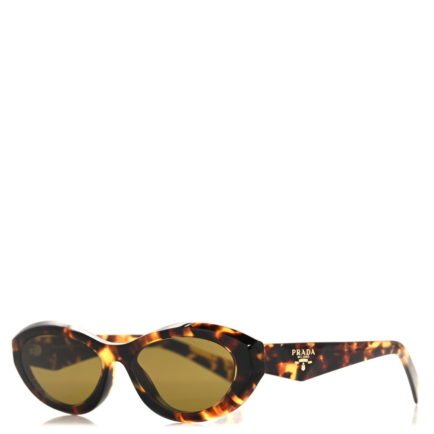 Prada Acetate Oval Sunglasses SPR 26Z Tortoise 1989535 – FASHIONPHILE