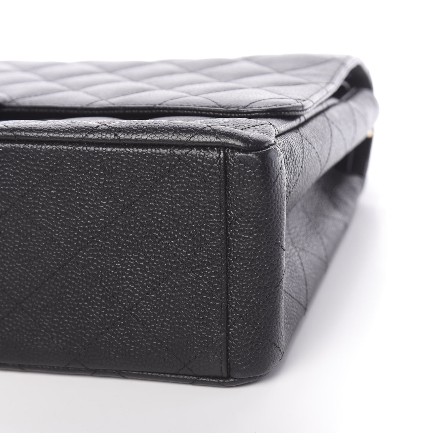 Chanel Caviar Quilted Maxi Double Flap Black 10 of 12
