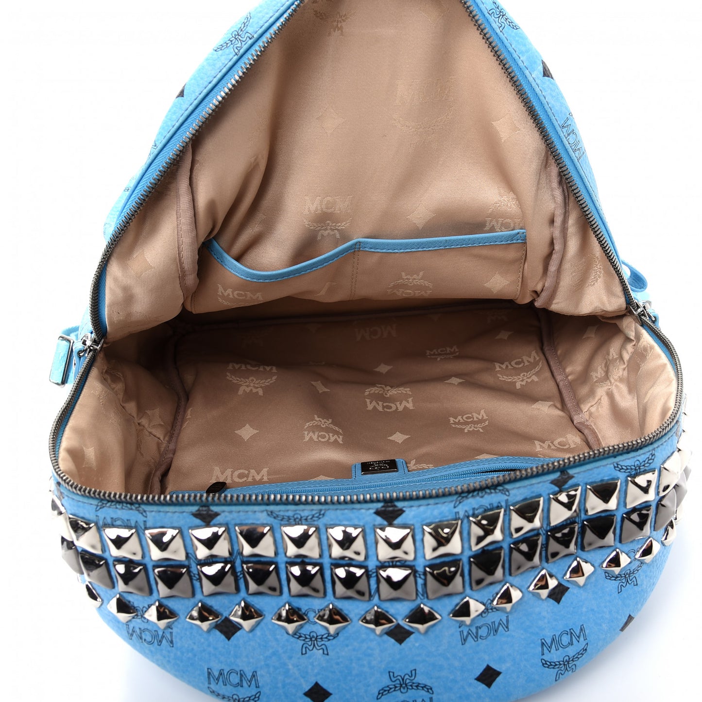 Visetos Side Stud Medium Stark Backpack Blue