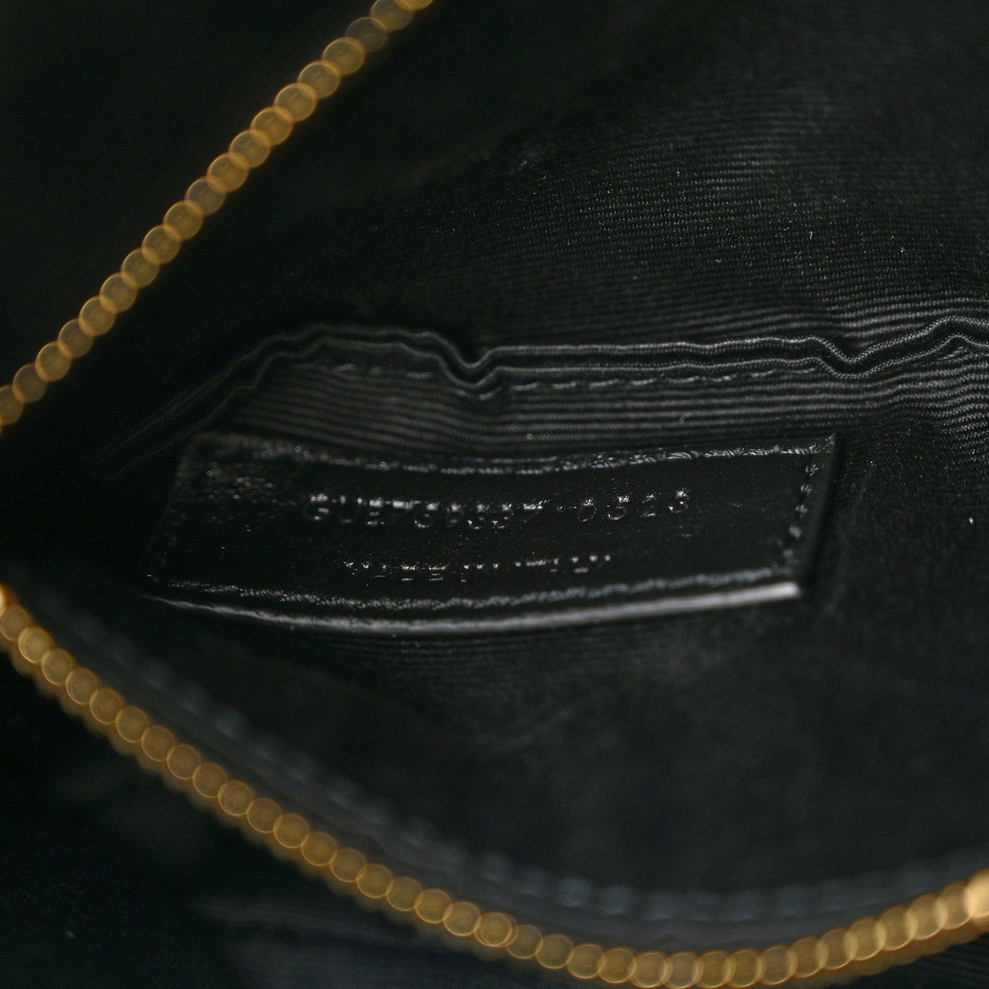 Lambskin Quilted Toy Loulou Puffer Monogram Chain Satchel Black