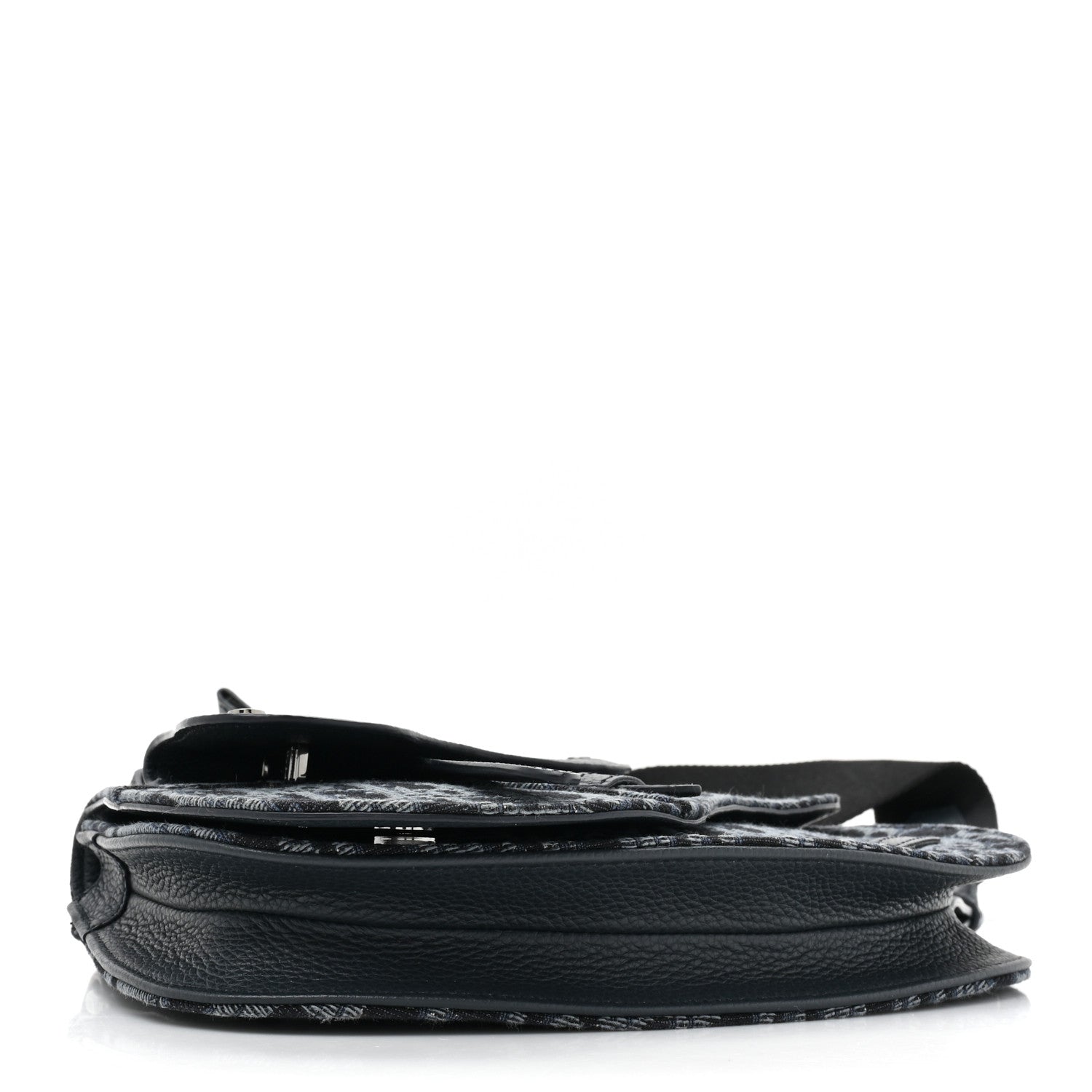 Christian Dior Oblique Saddle Messenger Pouch Blue 4 of 9