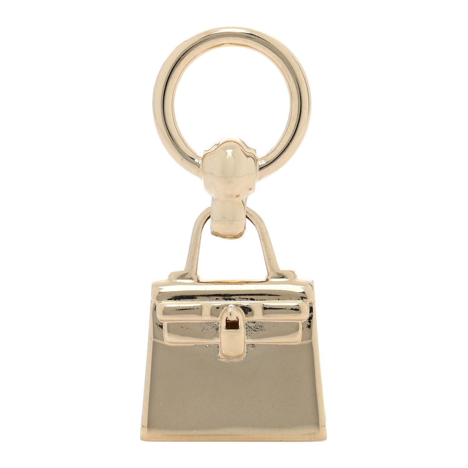 Hermes Permabrass Mini Kelly Twilly Ring 1 of 4