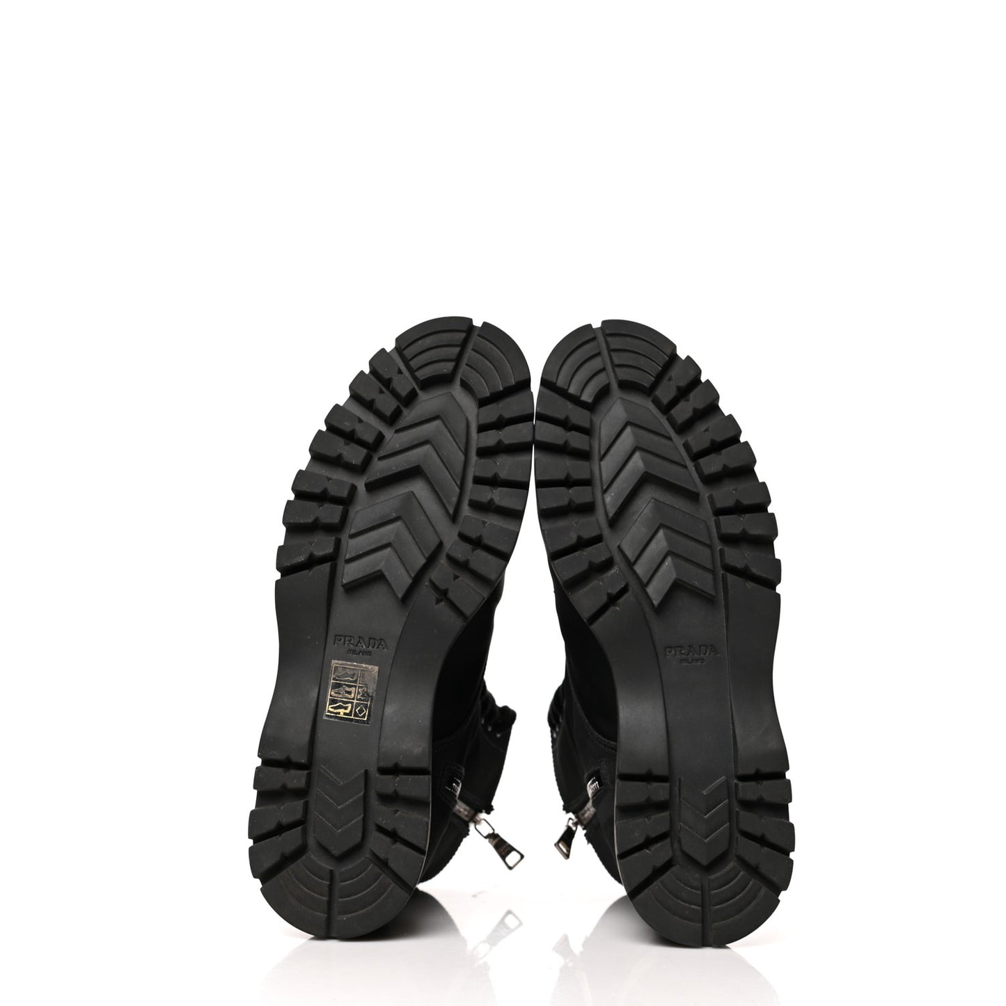 Nylon Gabardine Captoe 30mm Combat Boots 37.5 Black