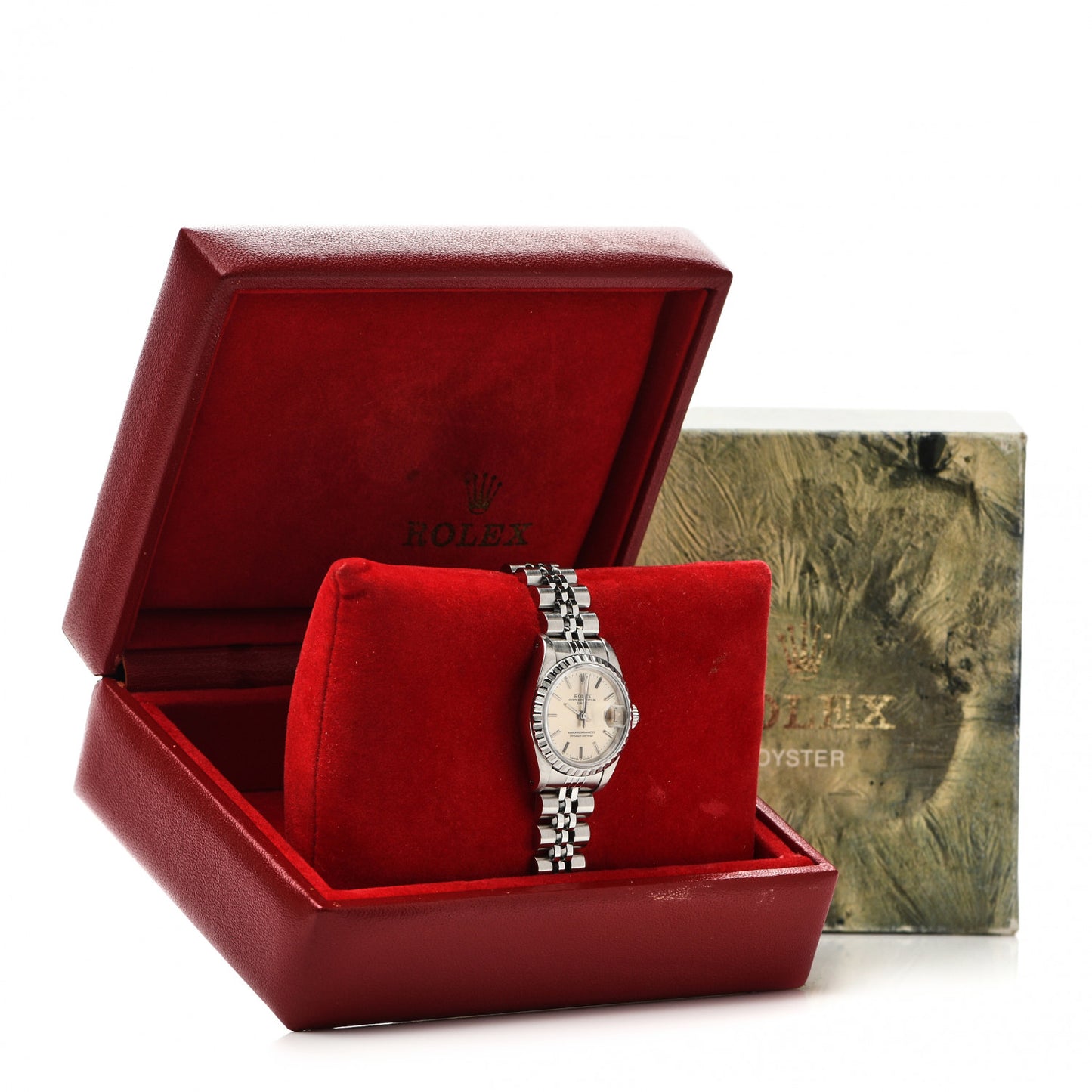 Stainless Steel 26mm Oyster Perpetual Date Watch Silver 69240