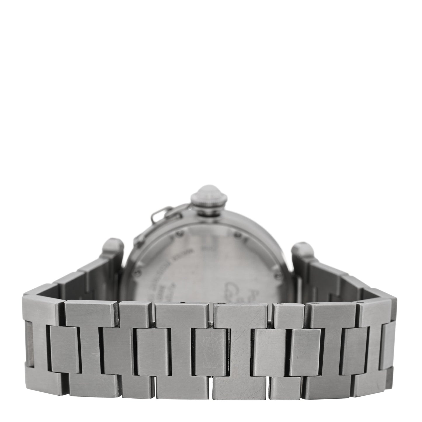 Stainless Steel 35mm Pasha C Big Date Automatic Watch Black