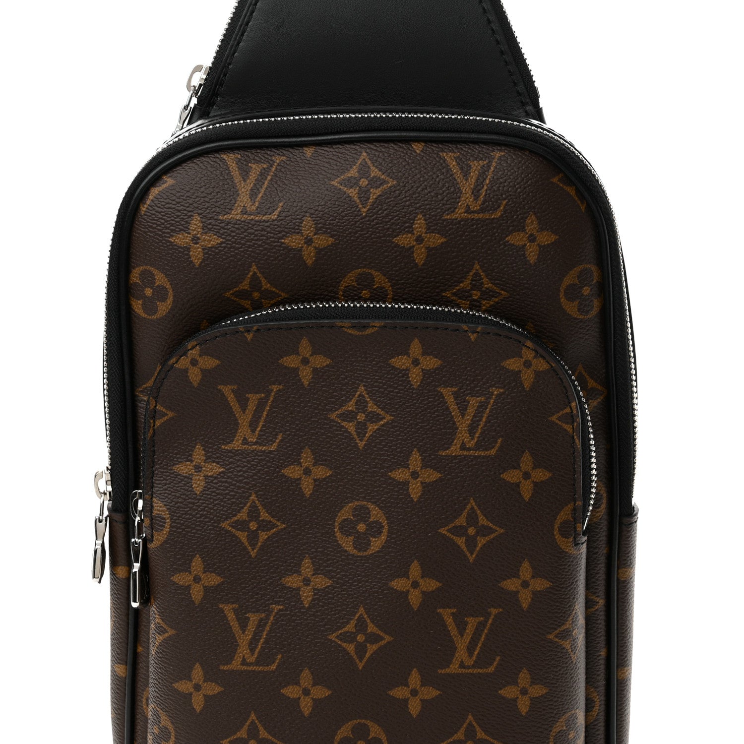 Louis Vuitton Monogram Macassar Avenue Sling Bag 8 of 11